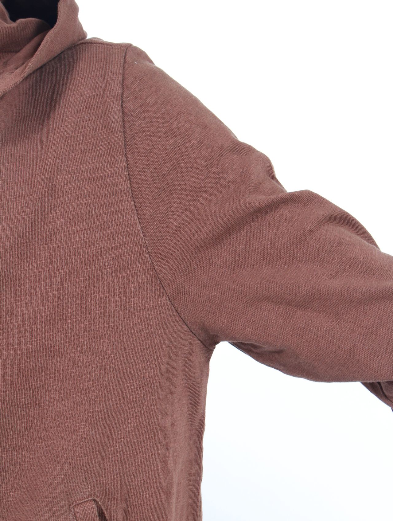 ライトウェイト クロップド ジップアップ フーディー パーカー / LIGHTWEIGHT CROPPED  ZIP UP / BRUNETTE (ブラウン)