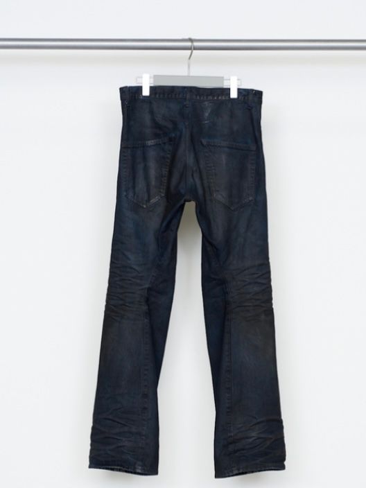 【26AW】3D ツイステッド ジーンズ デニム パンツ コーティング加工 デニム / 3D TWISTED JEANS / LUSTER COATED INDIGO(インディゴ)