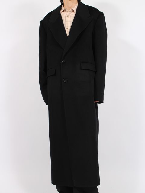 【25AW】 テツ コート / TETSU COAT / シュンガイト(ブラック)