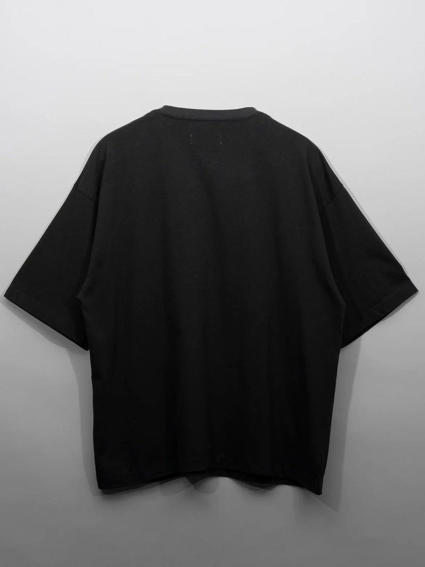 デフ レパード オーバーサイズ Tシャツ / DEF LEPPARD PRIME-OVER CREW NECK T-SHIRT #2 / ブラック