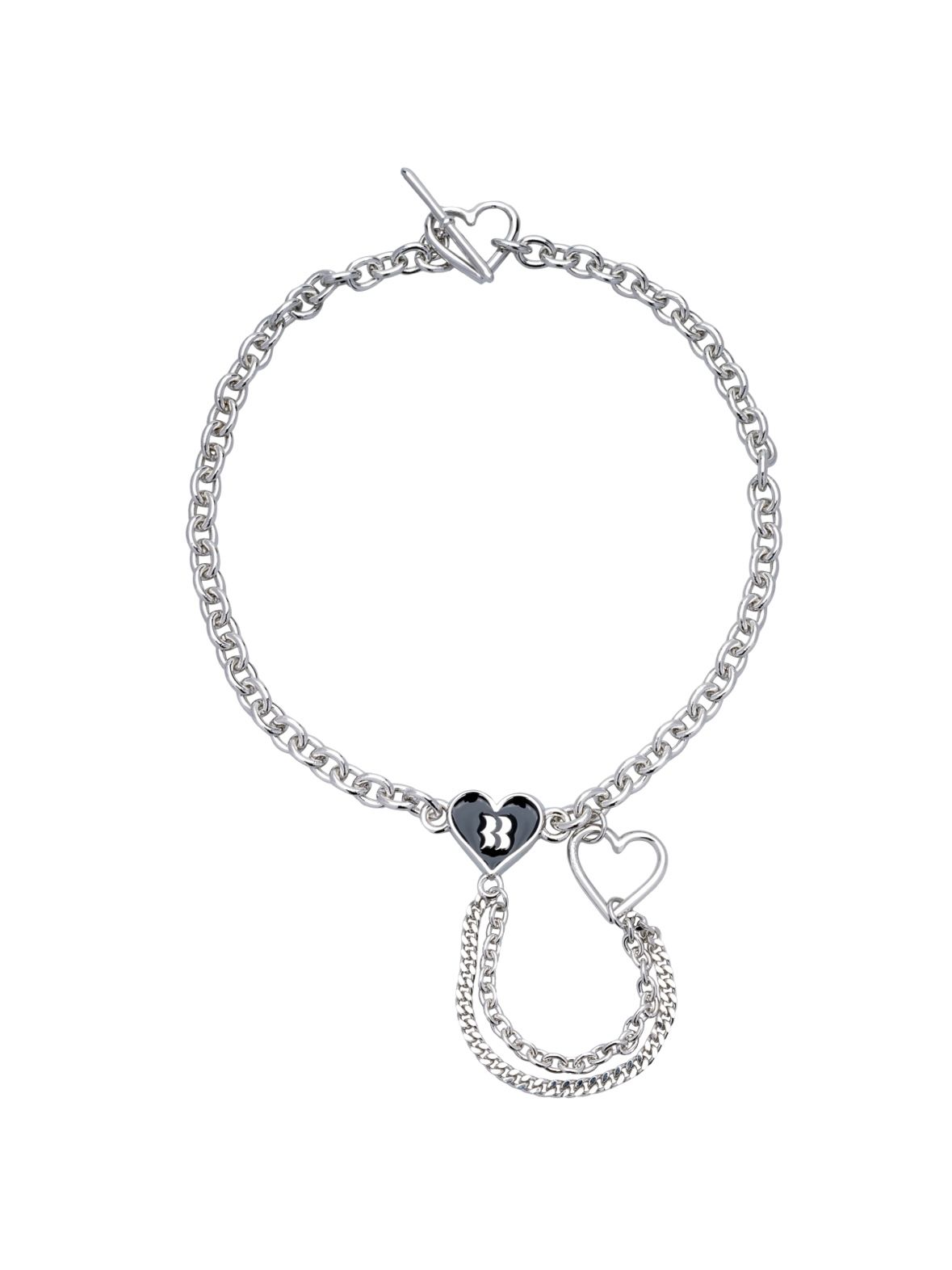 在庫処分 半額 / ネックレス ロゴ 【25AW】BB - BASICKS BB NECKLACE LOGO アクセサリー