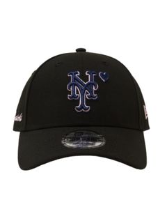 【26AW】9フォーティー ニューヨーク ヤンキース メッツ キャップ / 9FORTY NEW YORK METS CAP / ブラック×ネイビー×ホワイト