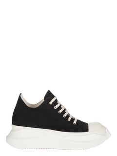 【25SS】アブストラクト ローカット スニーカー / ABSTRACT LOW SNEAK / ブラック×ホワイト