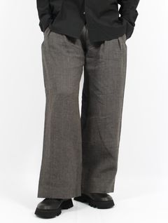 【25SS】エクストラ ラージ フィット トラウザー / EXTRA LARGE FIT TROUSERS / ダークグレイ
