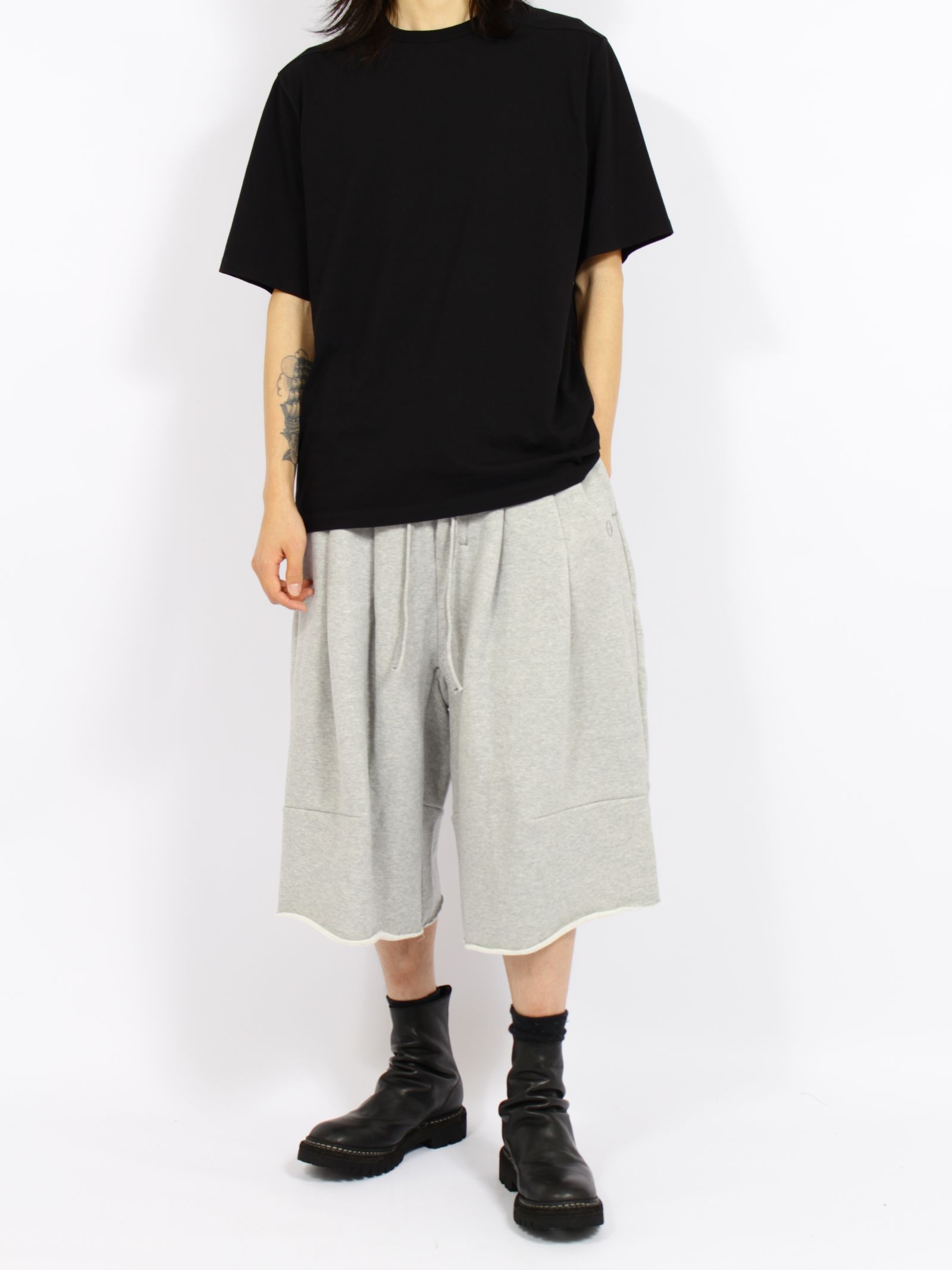 【定番】オーディナリー ホーム バギー ショーツ スウェットパンツ / ORDINARY HOME BAGGY SHORTS / ヘザー