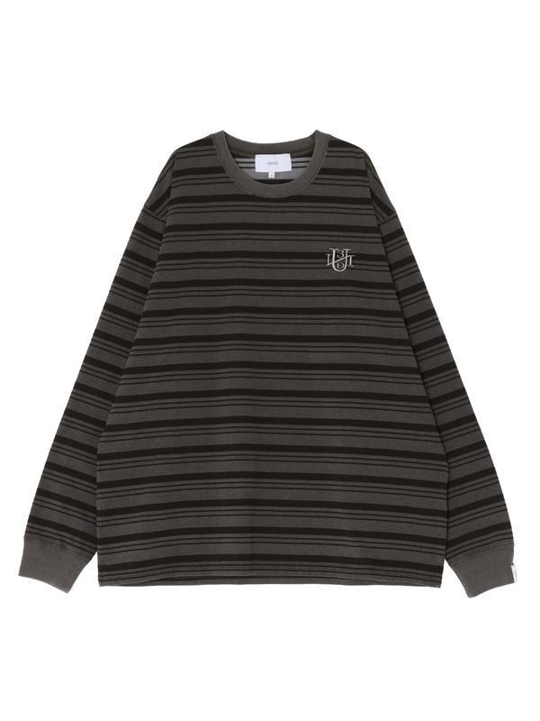 【26AW】  フープ ロングスリーブ Tシャツ / HOOP LONG T / ブラック