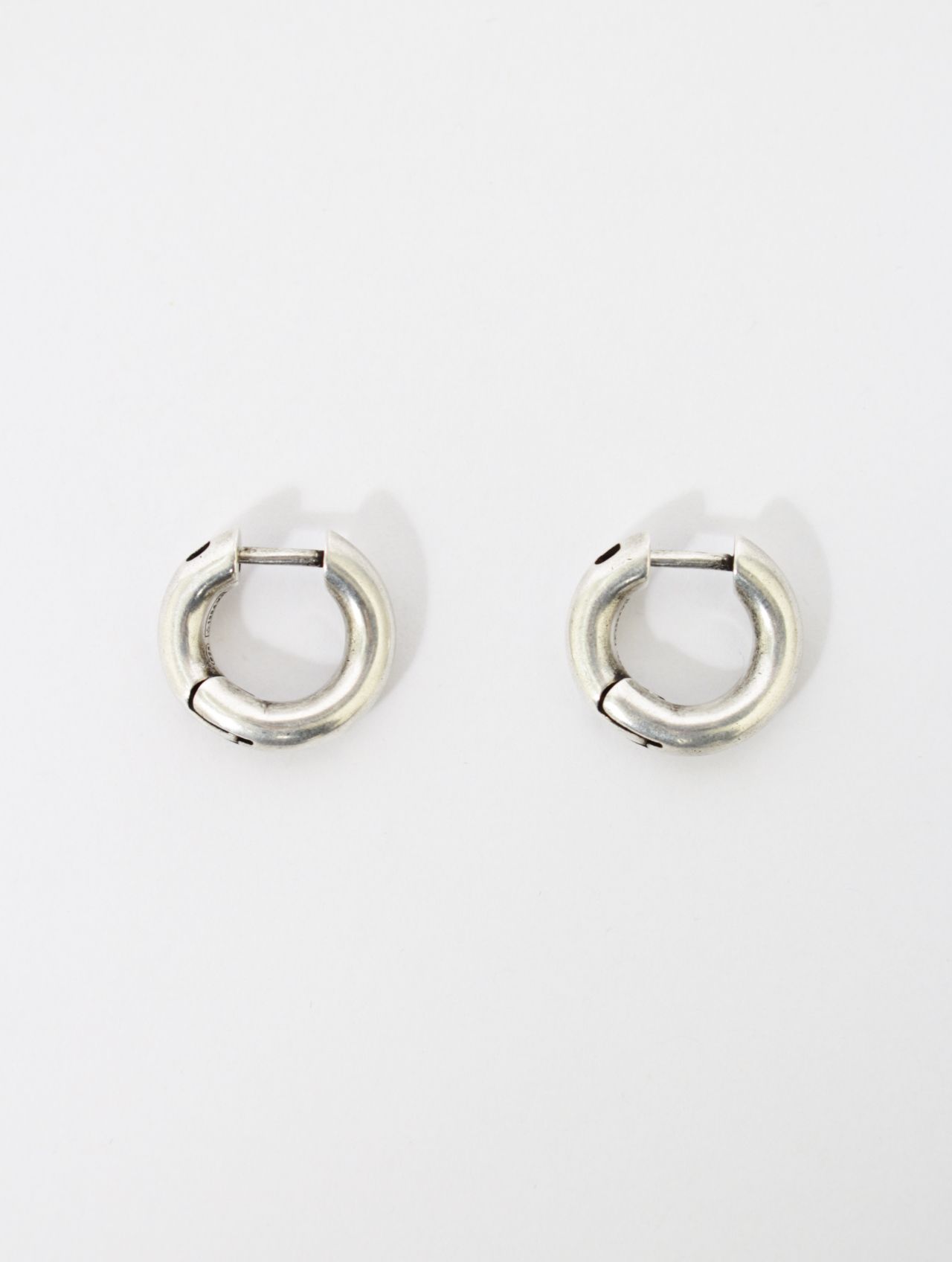 【25AW】マリエラ アナトミック ループ ピアス / MARIELA ANATOMIC LOOP EARRINGS / シルバー