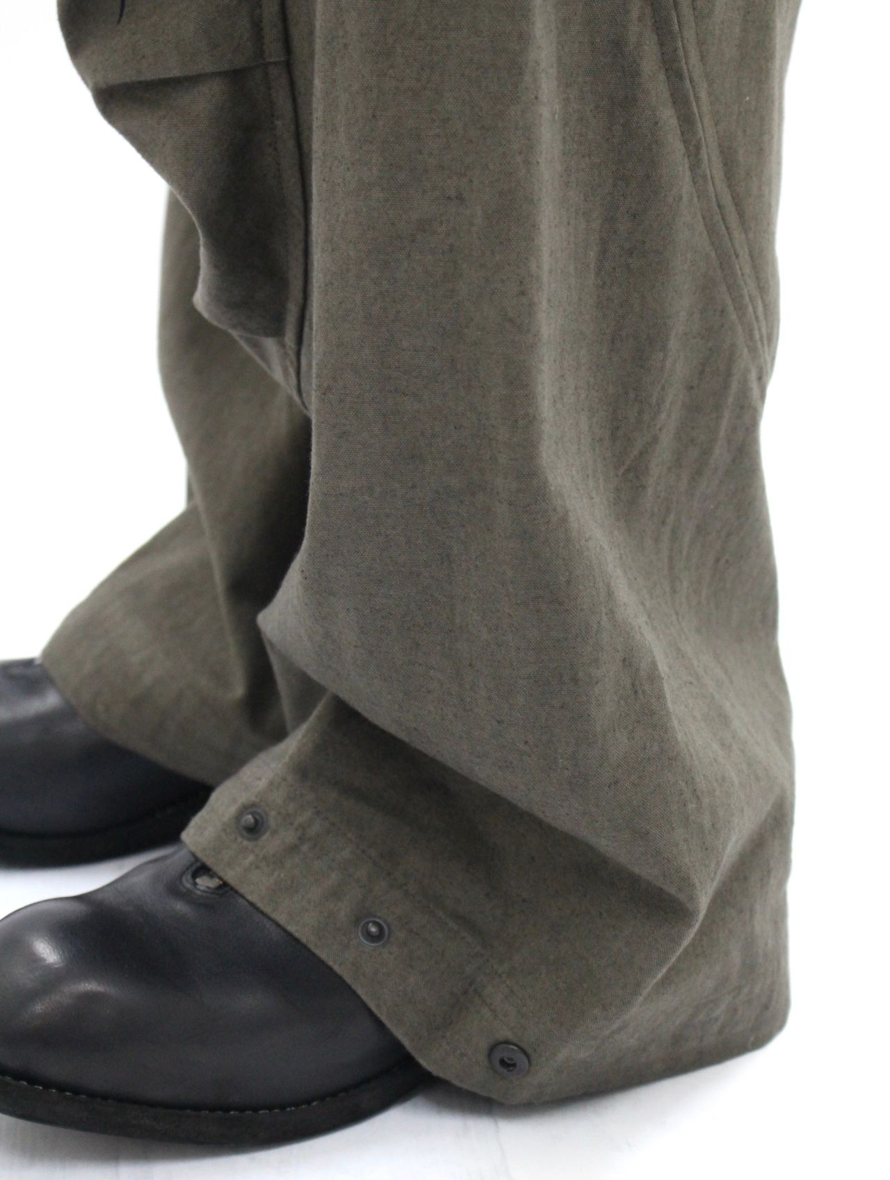 【25AW】ベーシック ユニット パンツ / BASIC UNIT 02 改 (×TOKUINC) / オリーブ