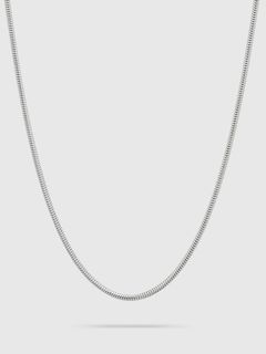 スネーク チェーン ネックレス スリム / SNAKE CHAIN SLIM / シルバー
