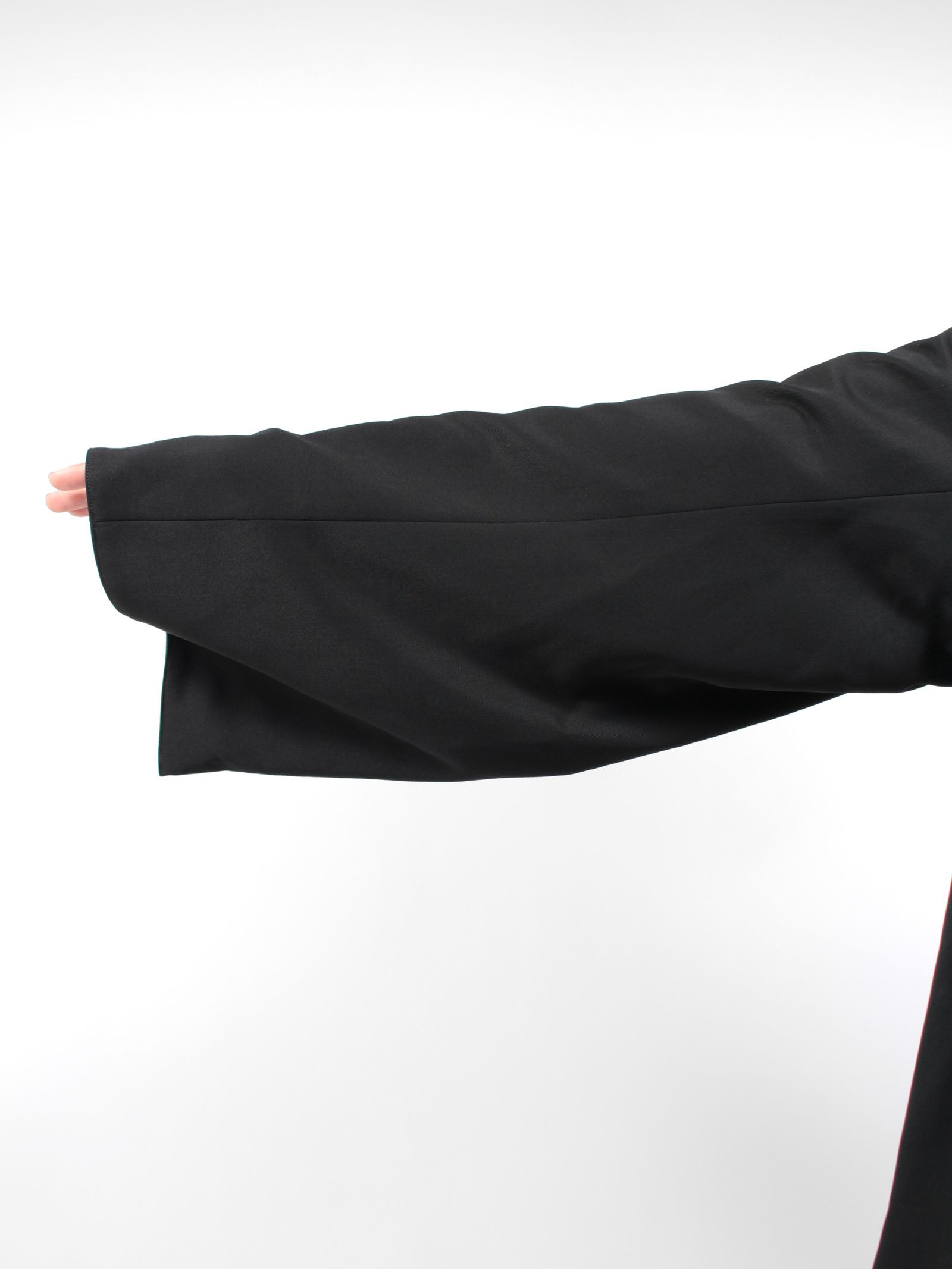 【24AW】キモノ スリーブ ジャケット / KIMONO SLEEVE JACKET / ブラック