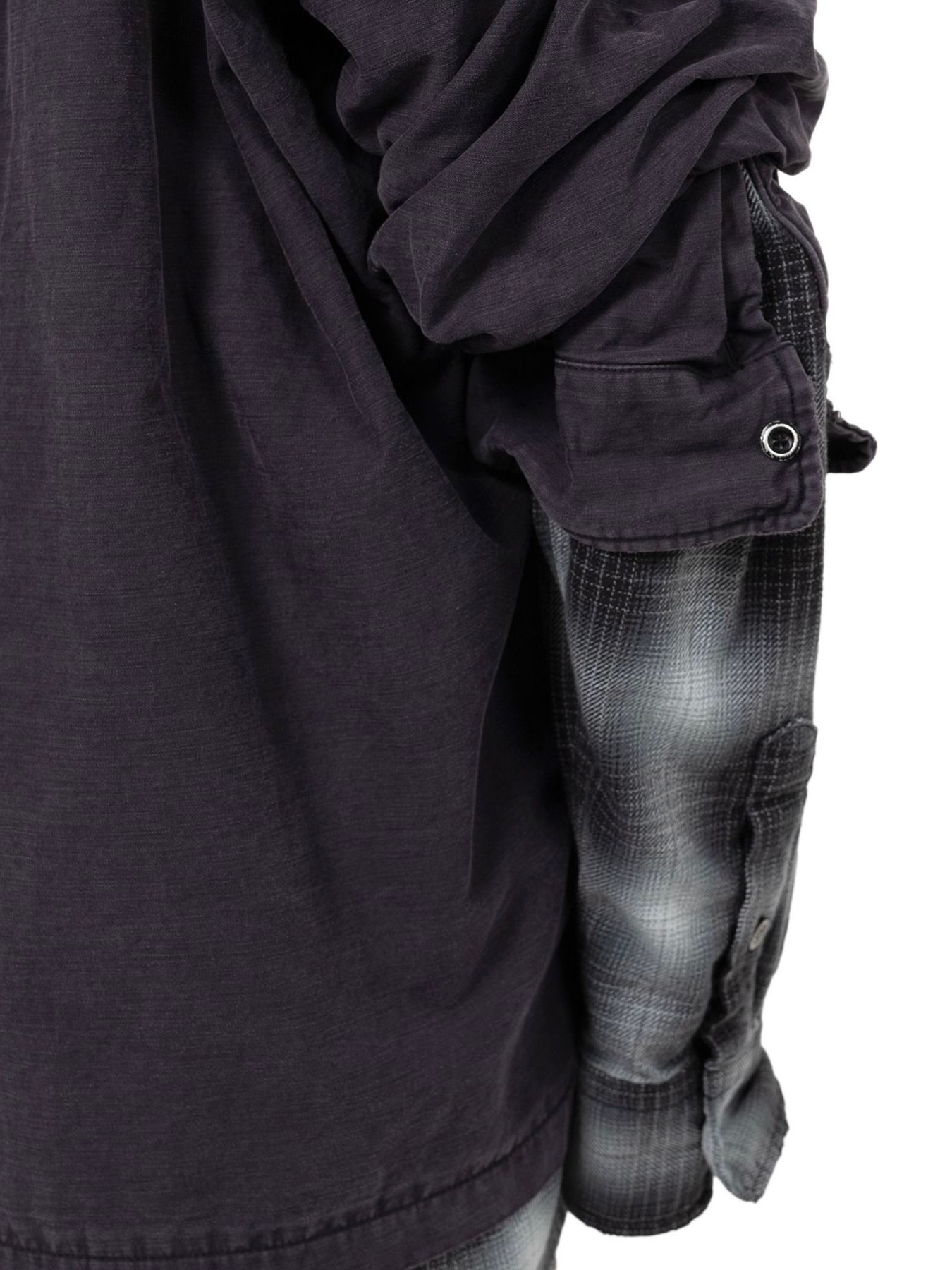 【25AW】レイヤード ロングスリーブ シャツ / LAYERED L/S SHIRTS / ブラック