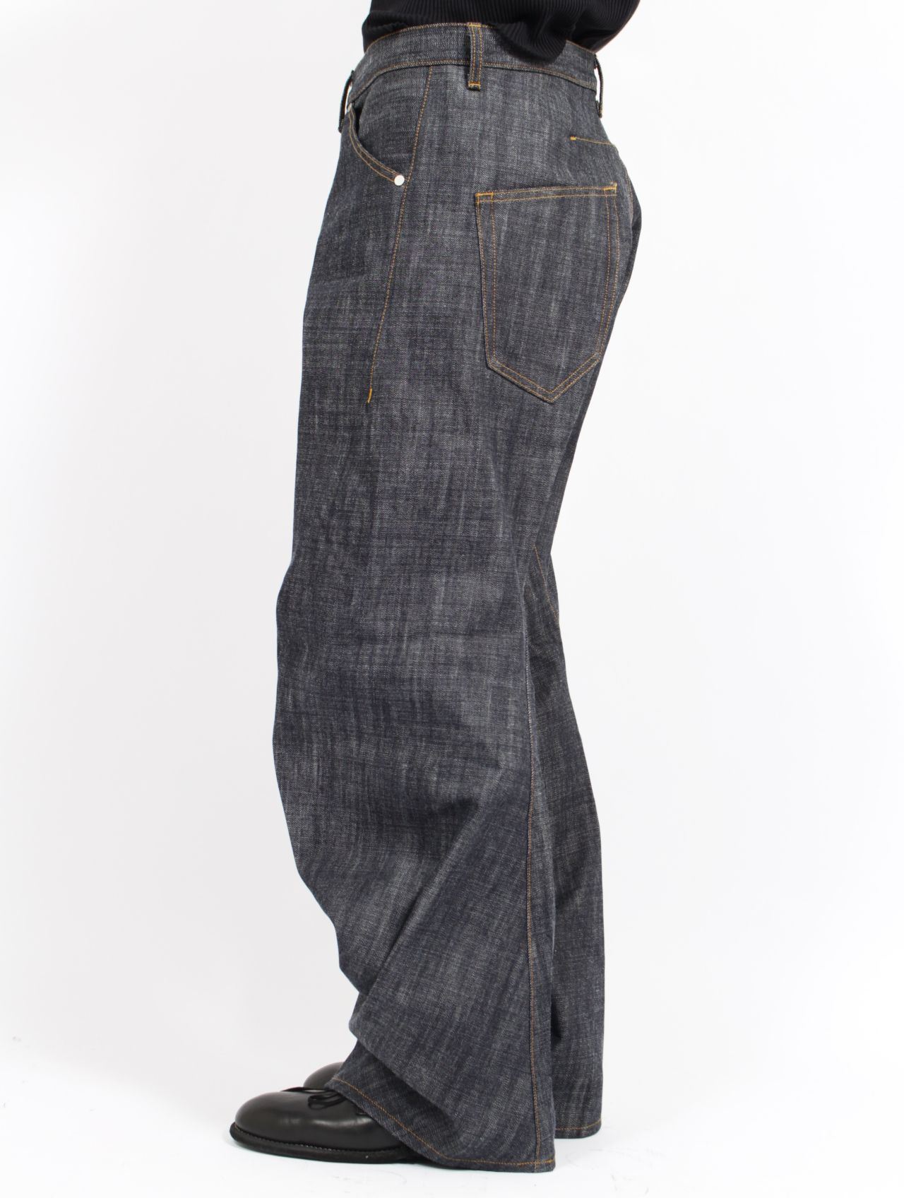 【26SS】新モデル 3D ツイステッド ジーンズ 3.0 / 3D TWISTED JEANS 3.0 / RAW INDIGO (ロー インディゴ)