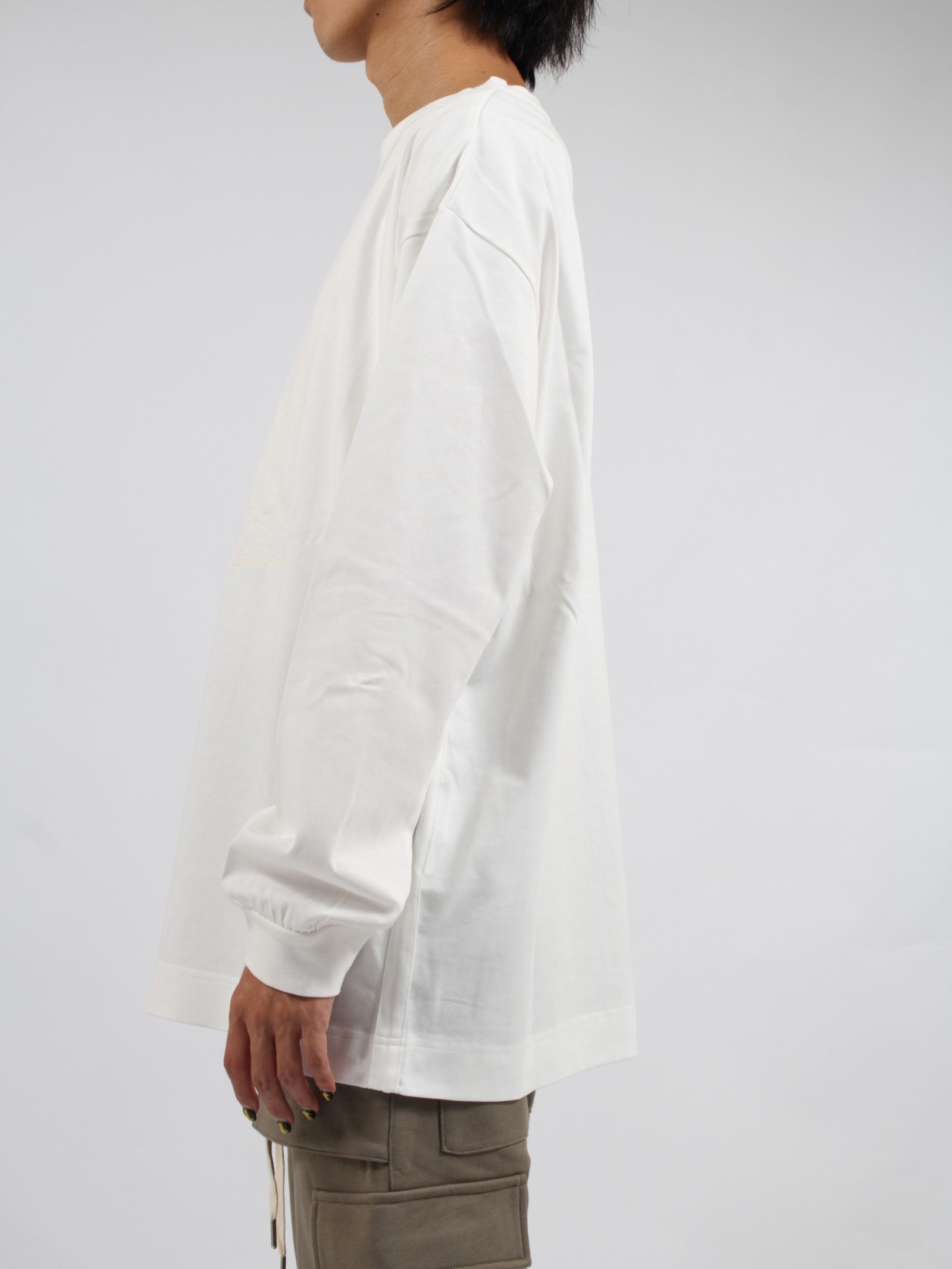 【24AW】アンノウン プレジャーズ ロングスリーブ / UNKNOWN PLEASURES LS / ホワイト
