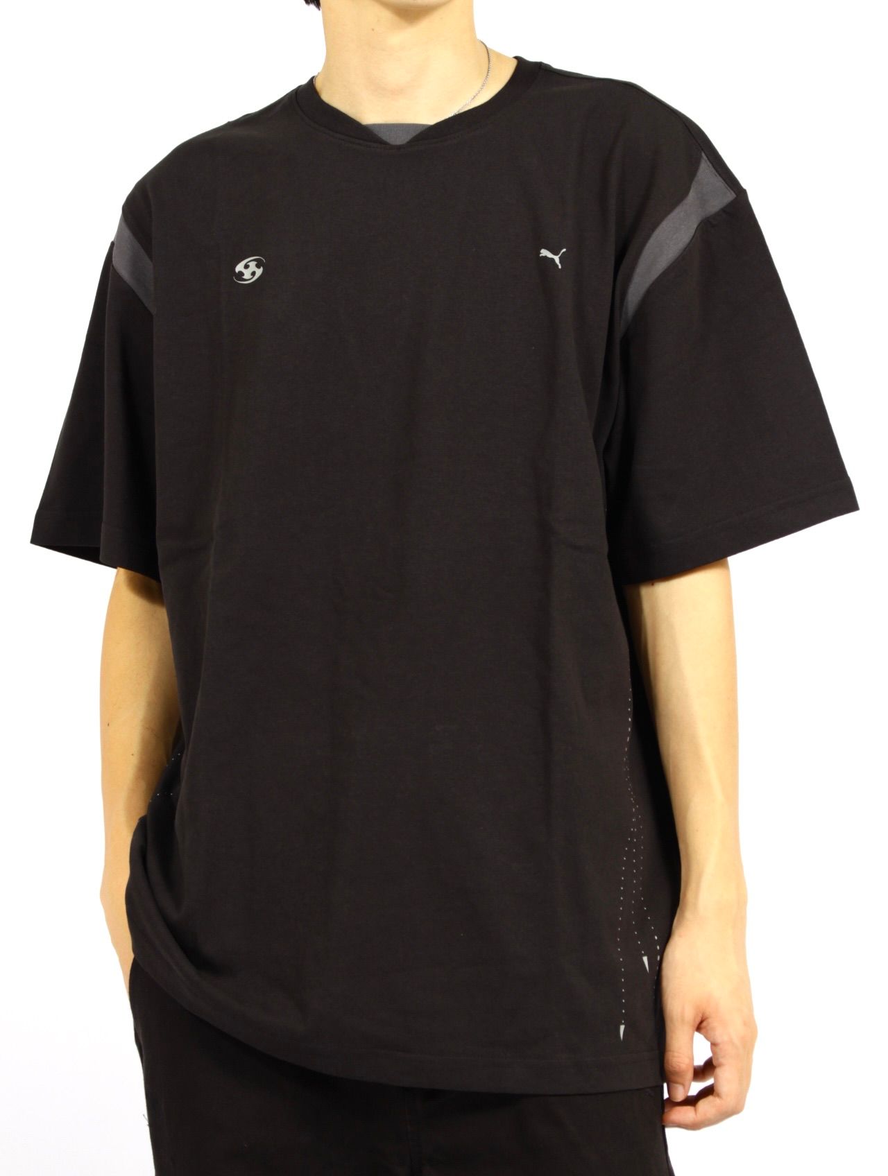 【25AW】プーマ × サンサンギア グラフィック Tシャツ 半袖 カットソー / PUMA ×SAN SAN GEAR GRAPHIC TEE / ブラック