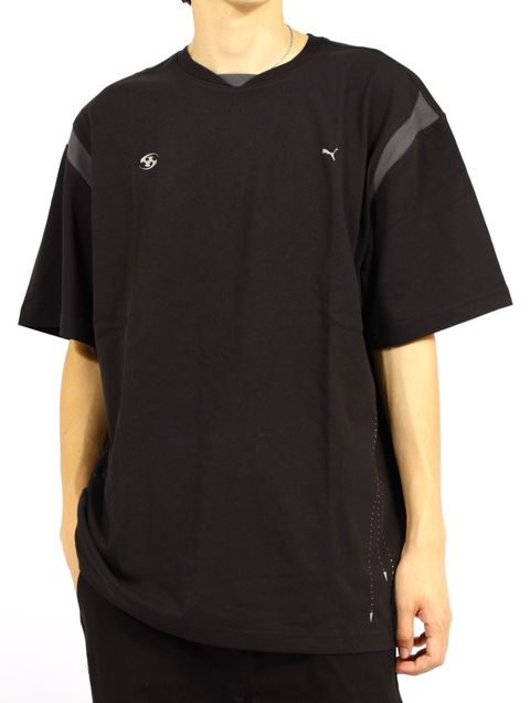 【25AW】プーマ × サンサンギア グラフィック Tシャツ 半袖 カットソー / PUMA ×SAN SAN GEAR GRAPHIC TEE / ブラック