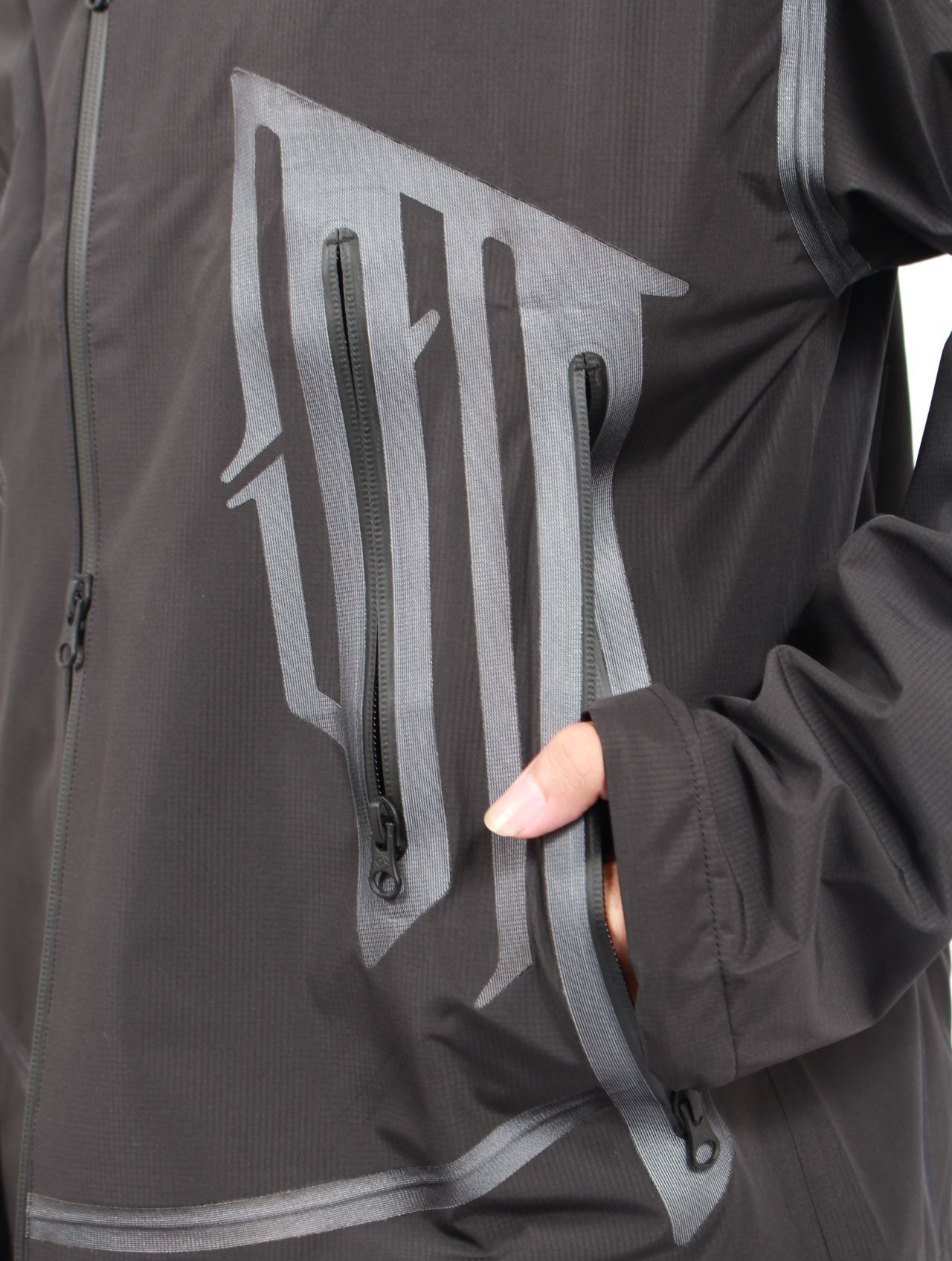 【25AW】3L テープド ジャケット / 3L TAPED JACKET / ブラック