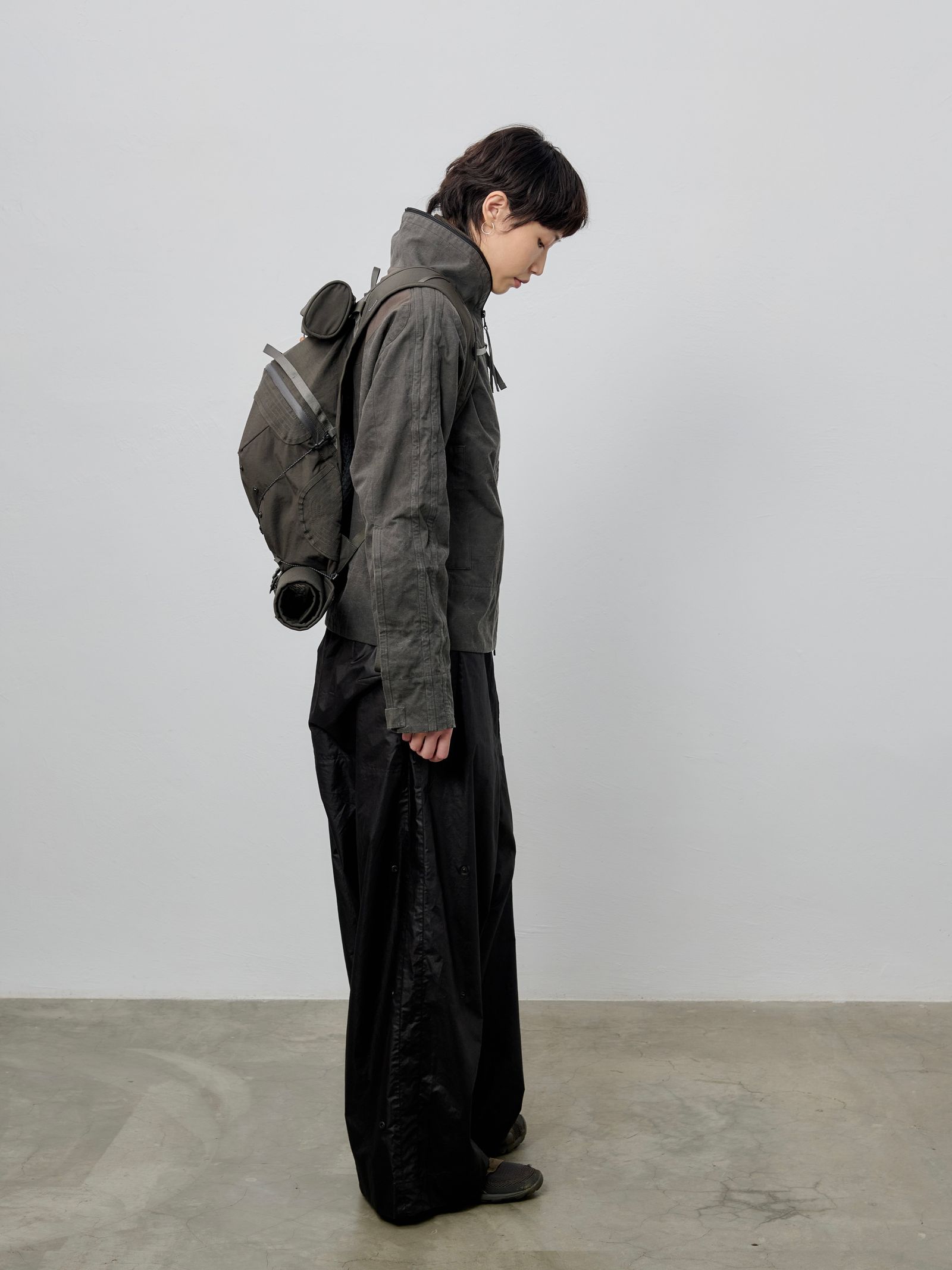 【26SS】ザゼン バックパック カバン シールソン コラボレーション / ZAZEN DROP (×SEALSON) / チャコール