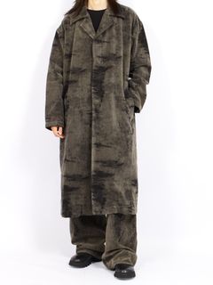 【26AW】モール ジャガード デニム コート / MOLE JACQUARD DENIM COAT / グレー