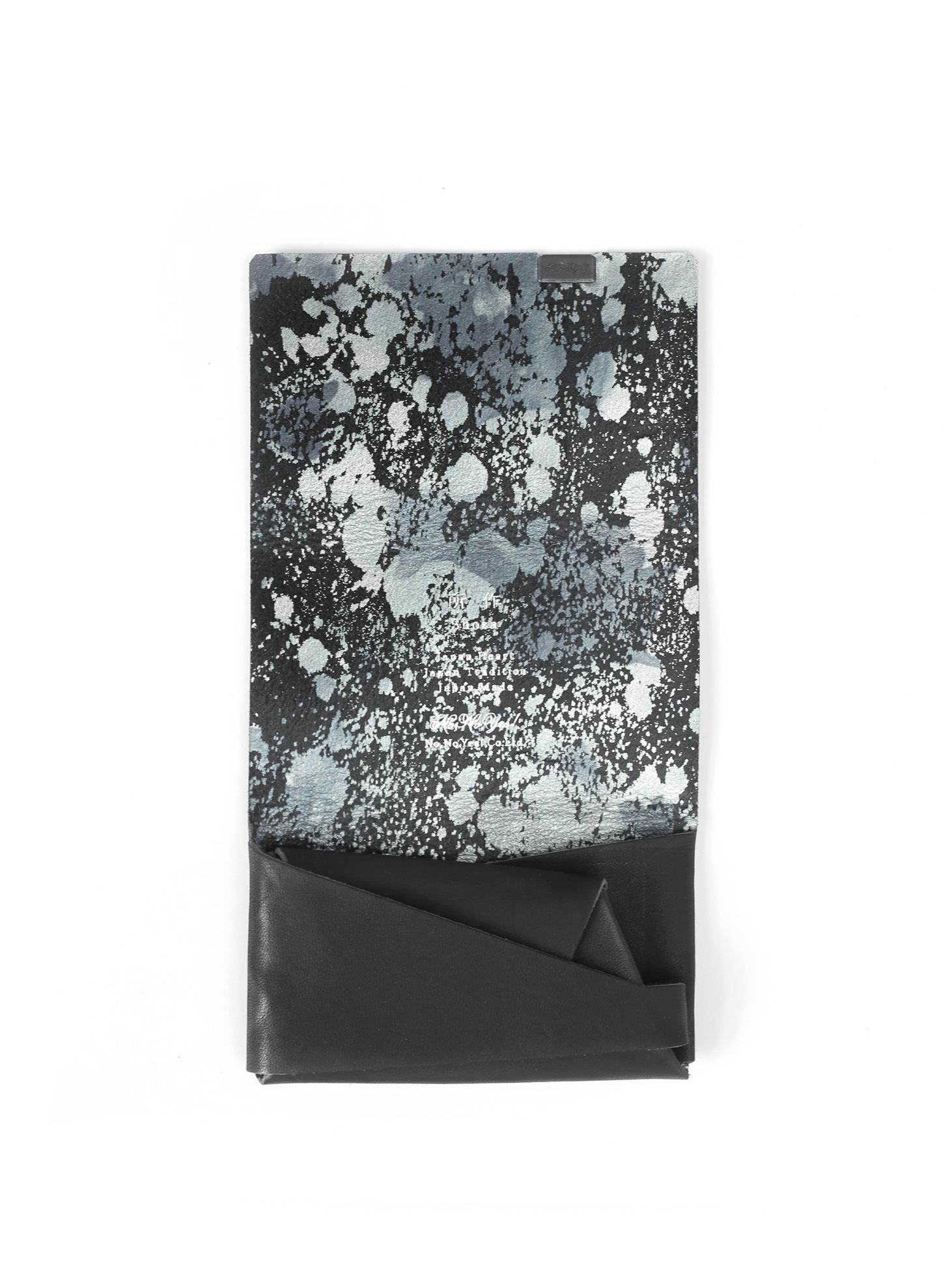 スプレー コインケース / COIN CASE / ブラック × シルバー