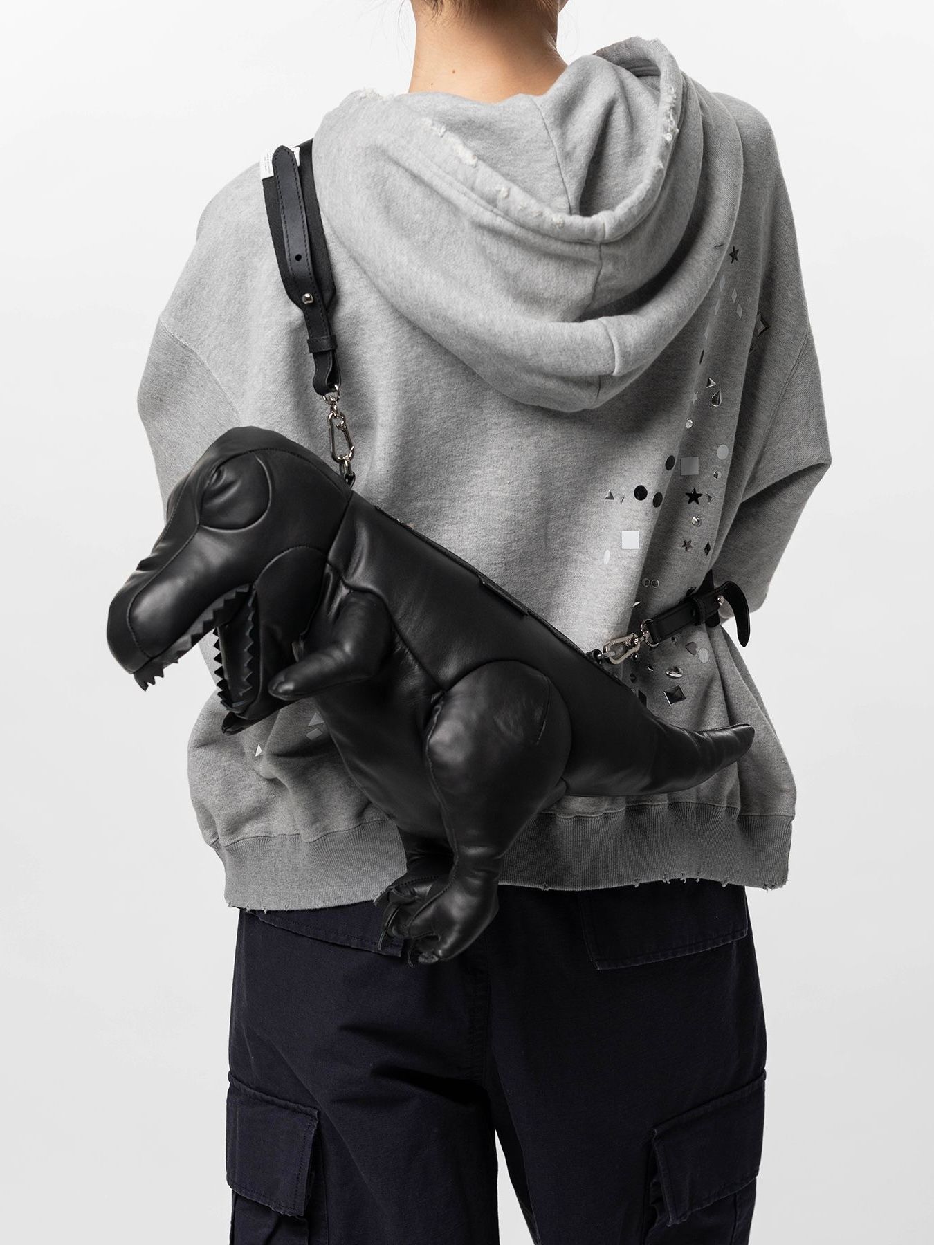 【定番】ティーレックス ショルダー バッグ / T-REX SHOULDER BAG / ブラック