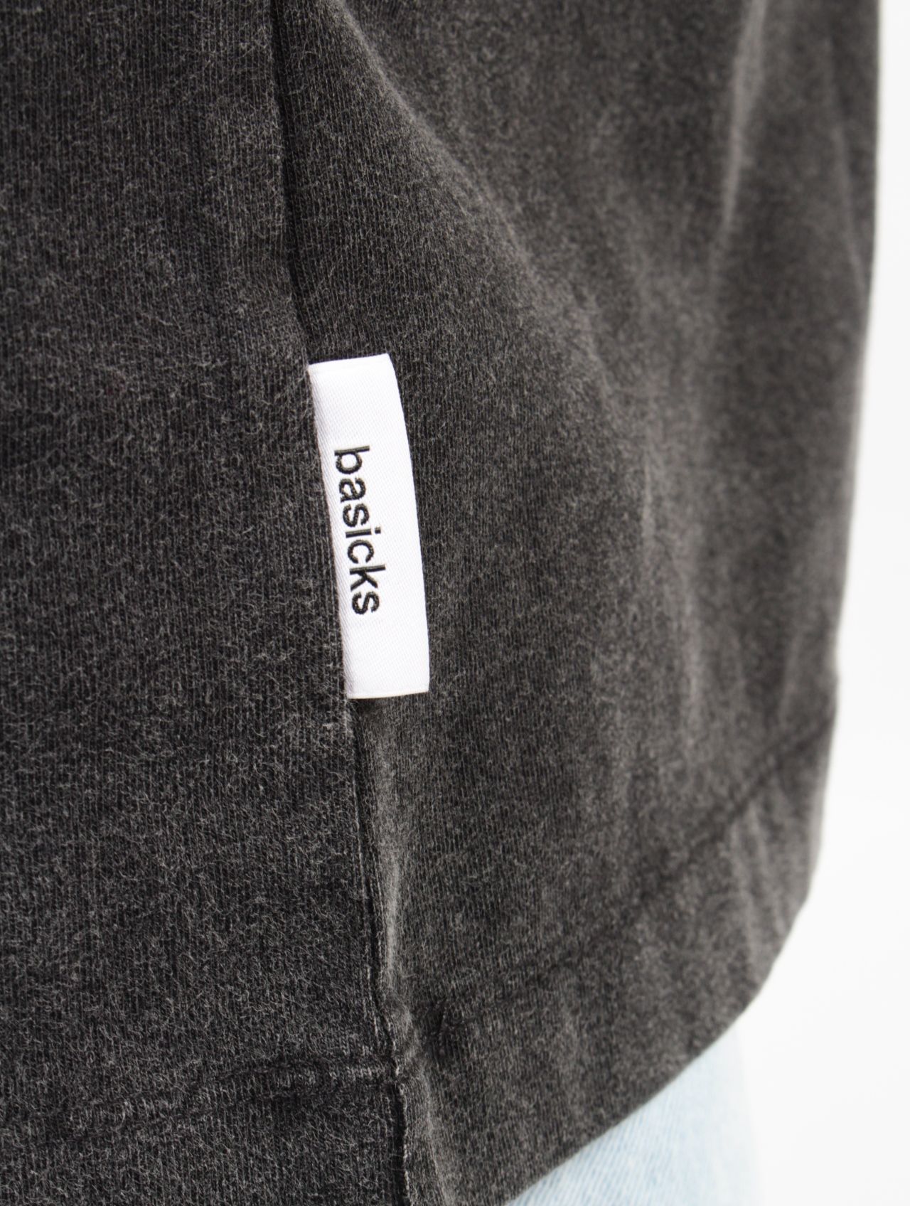 【25SS】ラージ フィット ヴィンテージ ハーフスリーブ 半袖 Tシャツ / LARGE FIT VINTAGE HALF SLEEVE T-SHIRT / ブラック