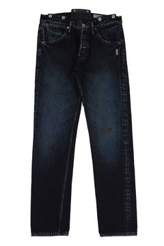 【27SS】 ユーズド デニム レイルドリフター パンツ / USED DENIM RAILDRIFTER PANTS / DARK USED ( インディゴ )