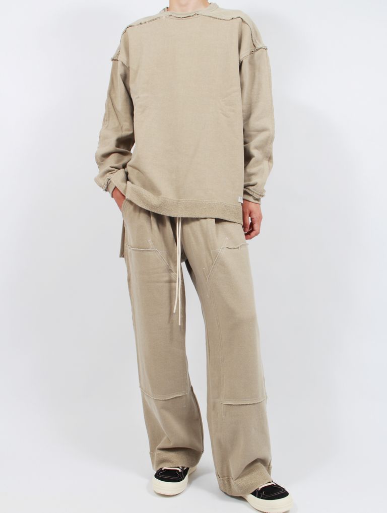 エンジロングスウェット NAPE_ - 【25AW】ピグメント ロングスリーブ スウェット プル