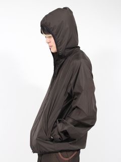 【24AW】ベーシック ユニット ジップアップ フーディー / BASIC UNIT 05 / チャコール
