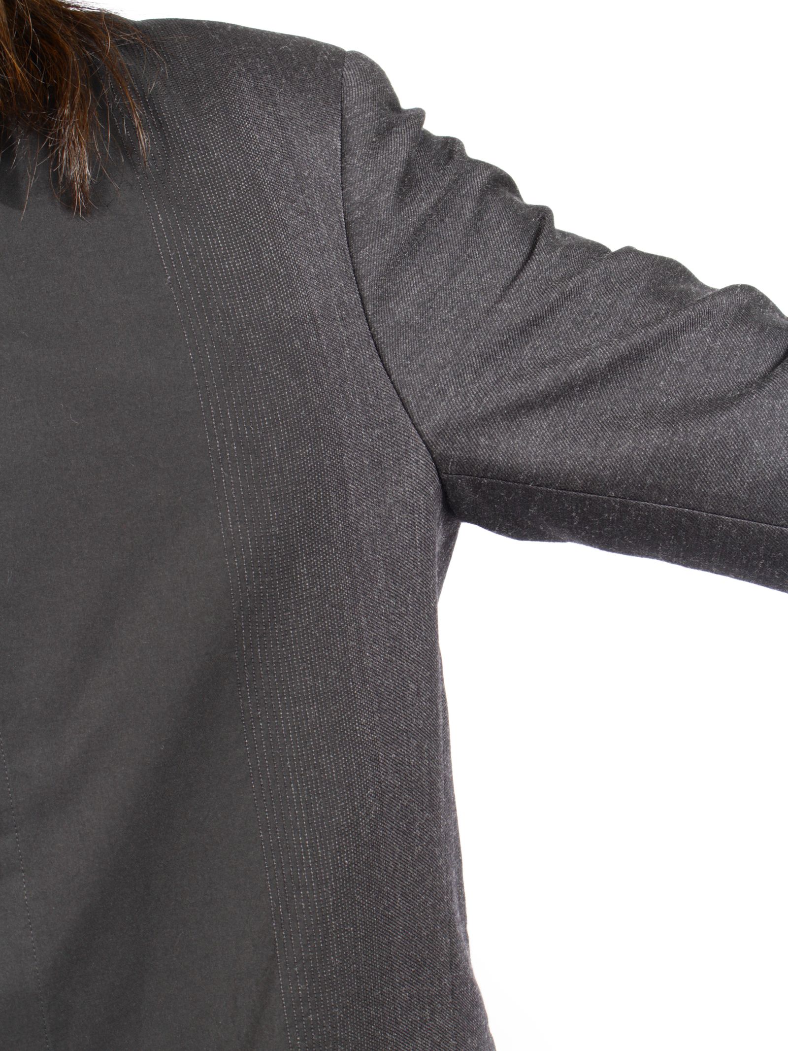 【26AW】トランジショナル シャツ ジャケット / TRANSITIONAL SHIRT JACKET / ブラック