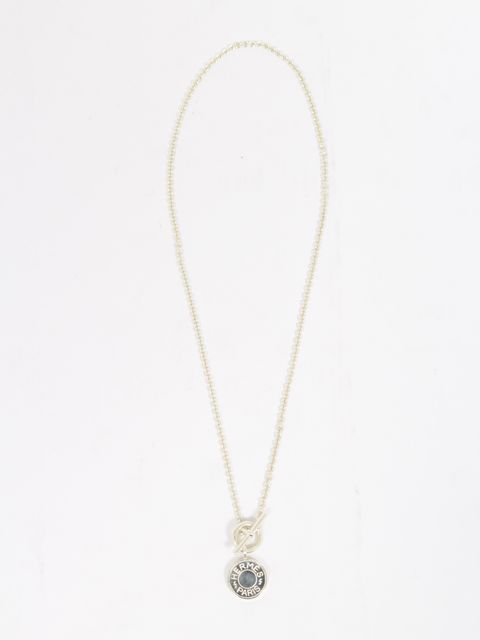 【HERMES VINTAGE】セリエ ネックレス  アミュレット / SELLIER NECKLACE / シルバー