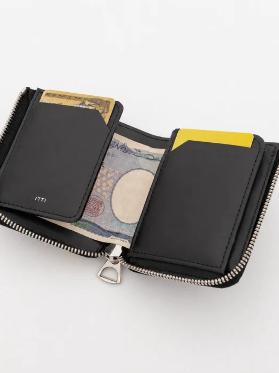 大人気 予約商品 11月 クリスティー ベリー コンパクト ウォレット 財布 / CRISTY VERY COMPACT WLT.5 DIPLO FJORD / ブラック