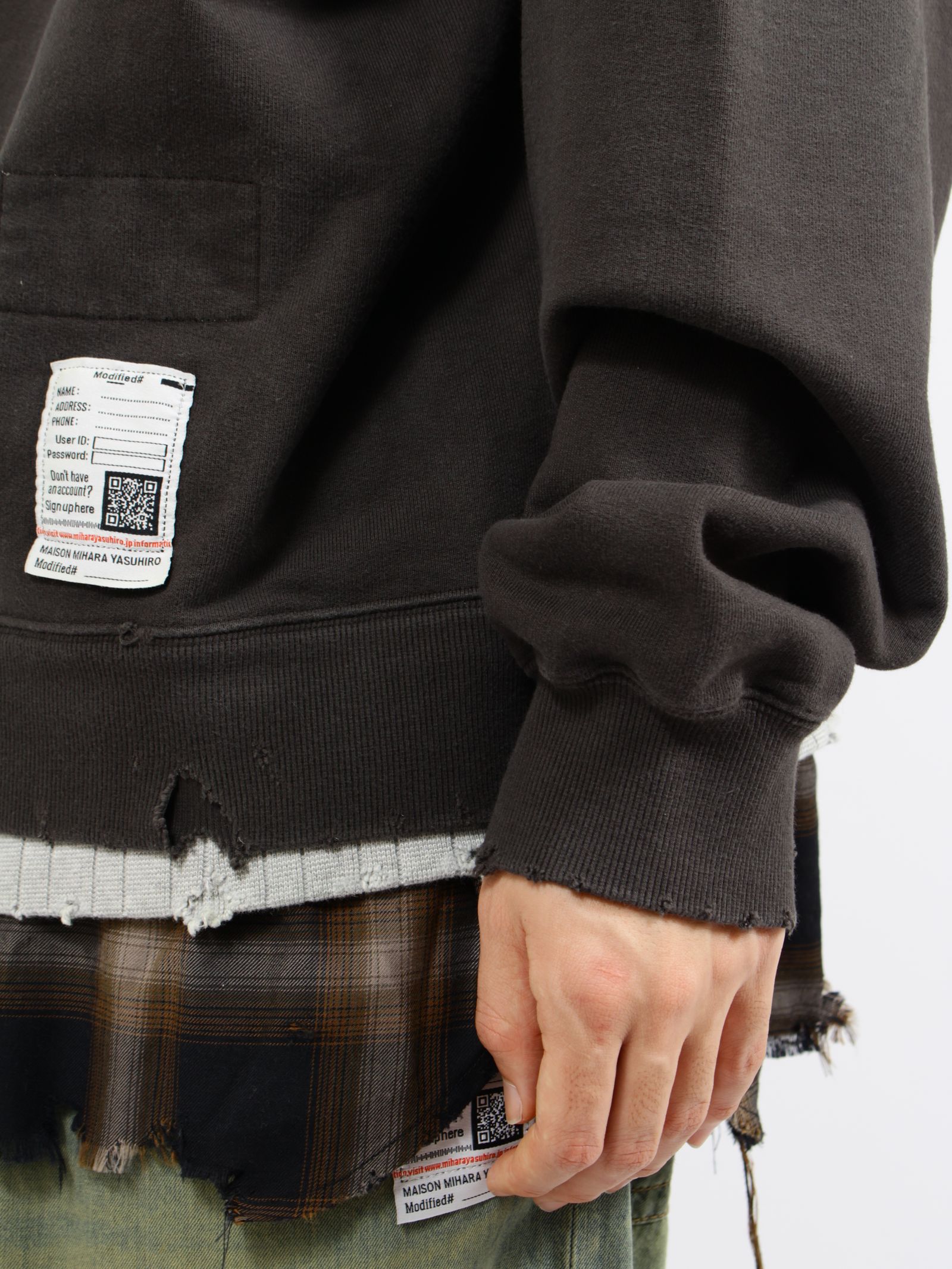 【26SS】トリプル レイヤード ポロ / TRIPLE LAYERED PO / ブラック