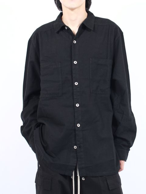 【25AW】ジャンボ アウター シャツ / JUMBO OUTERSHIRT / ブラック