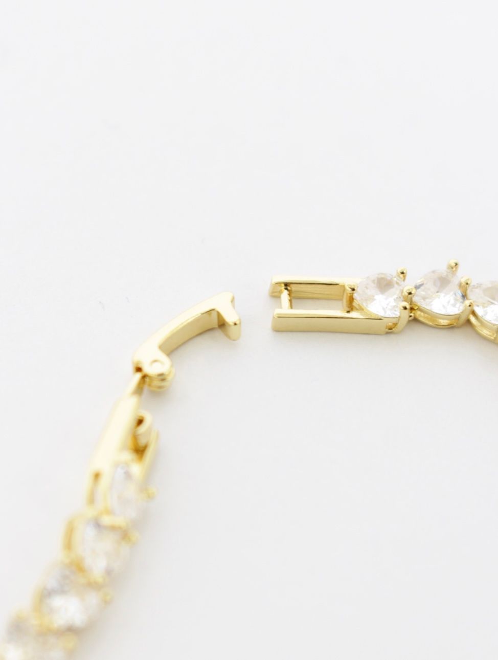 【26SS】マイクロ ハート ジュエル ブレスレット / MICRO HEART JEWEL BRACELET / ゴールド