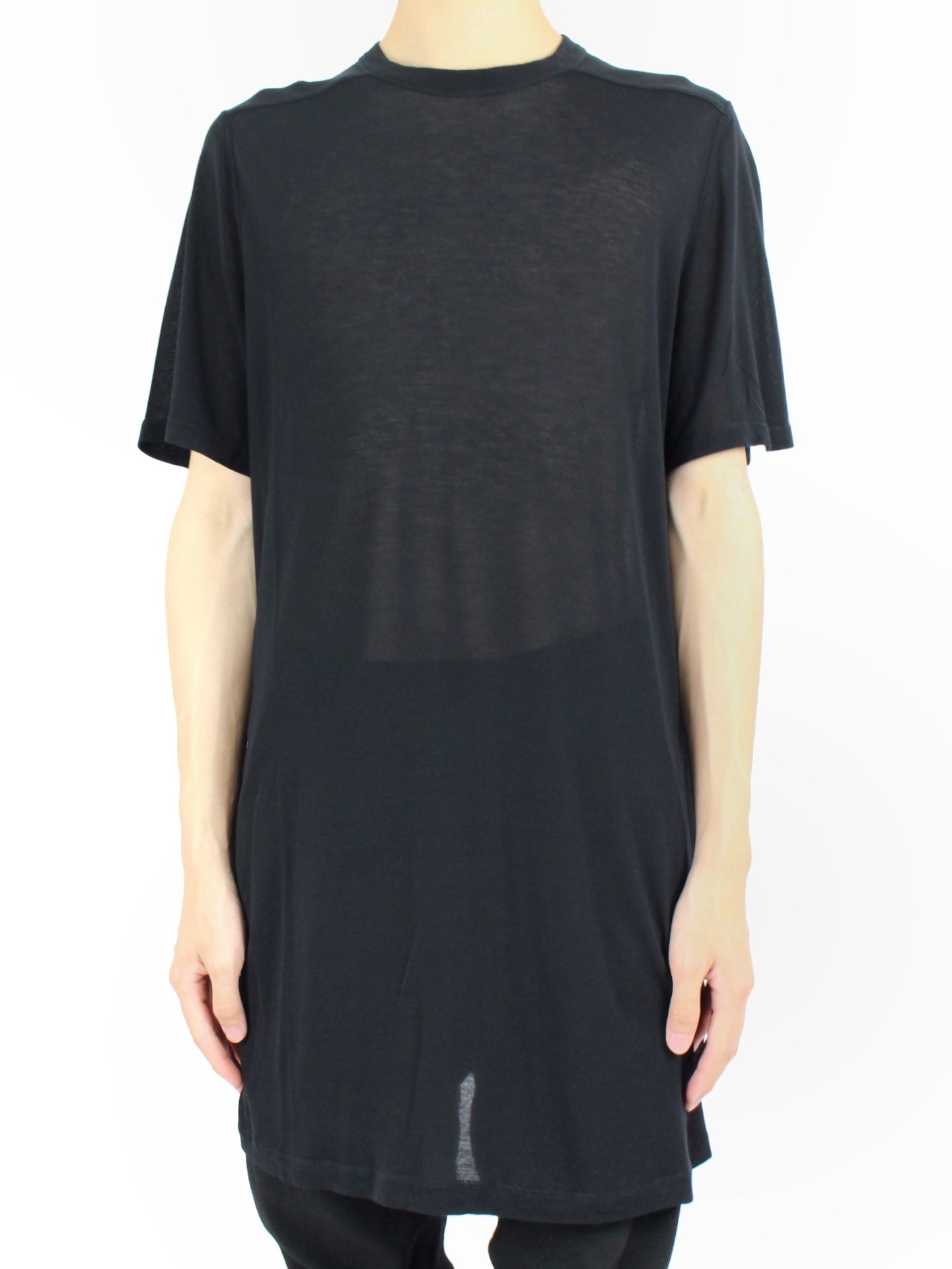 RICK OWENS - 【22FW】レベル半袖Tシャツ / LEVEL T / ブラック | STORY