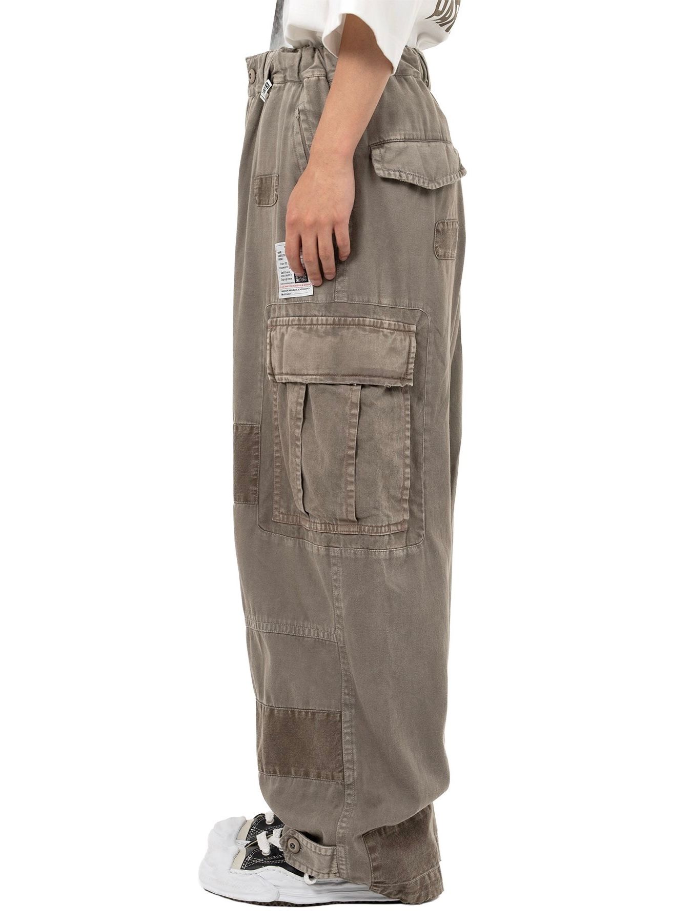 【25AW】リペア カーゴ トラウザー / REPAIR CARGO TROUSER / ライトグレー