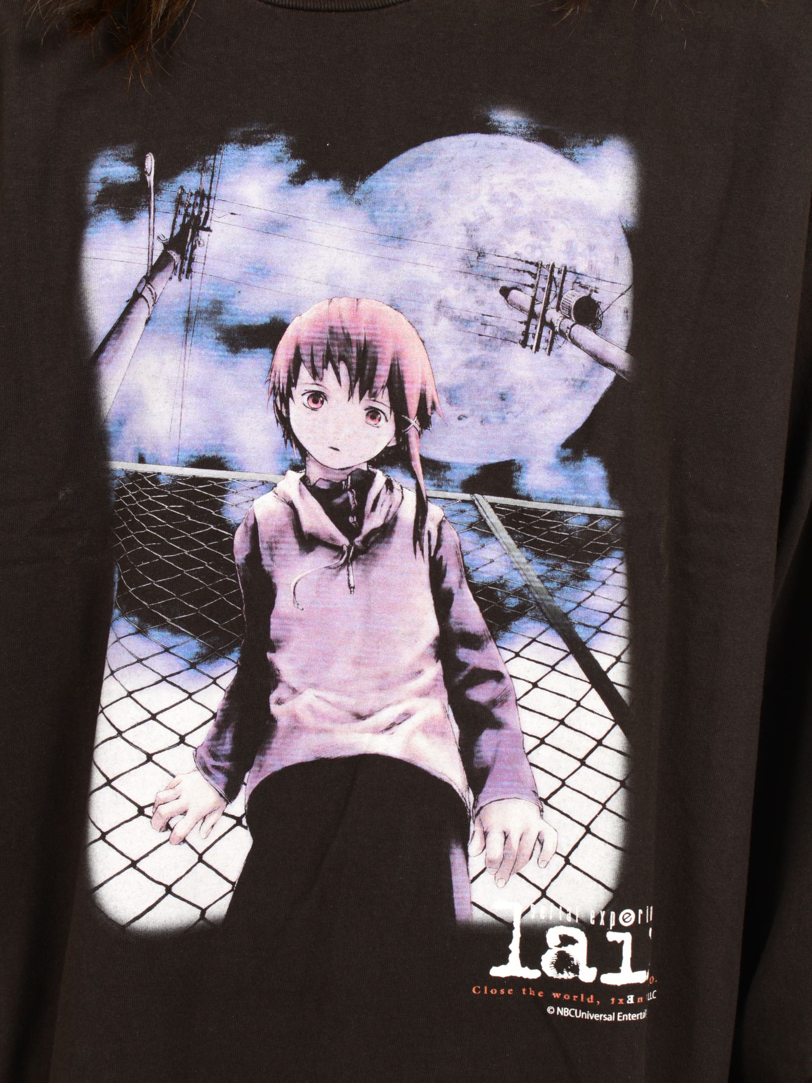 【26AW】セブ VS レインPT-07 ロングスリーブ Tシャツ 長袖 カットソー / SEV VS LAIN PT-07 L/SL TEE / ブラック
