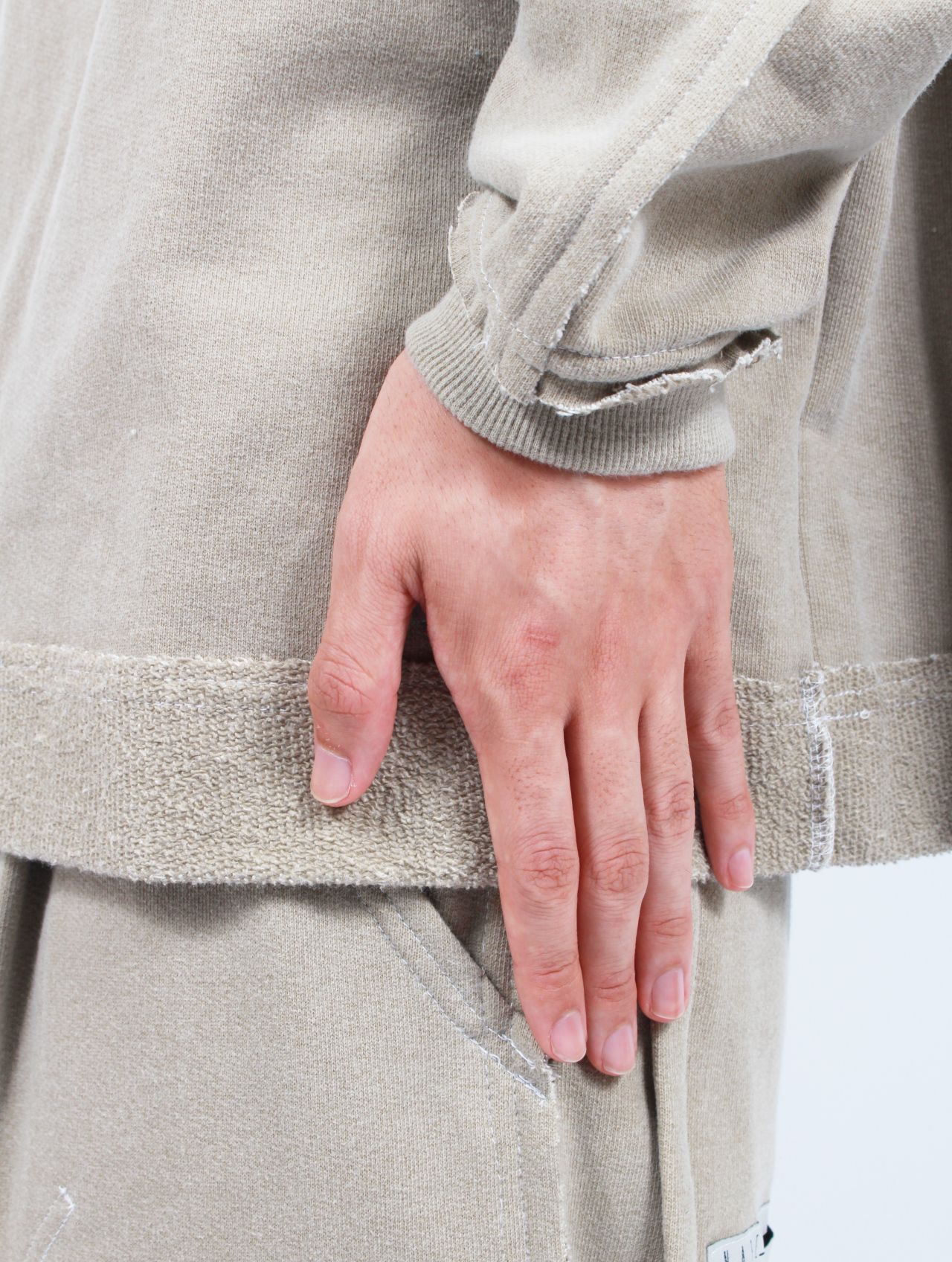 【25AW】ピグメント ロングスリーブ スウェット プルオーバー / PGMNT LSC / ベージュ