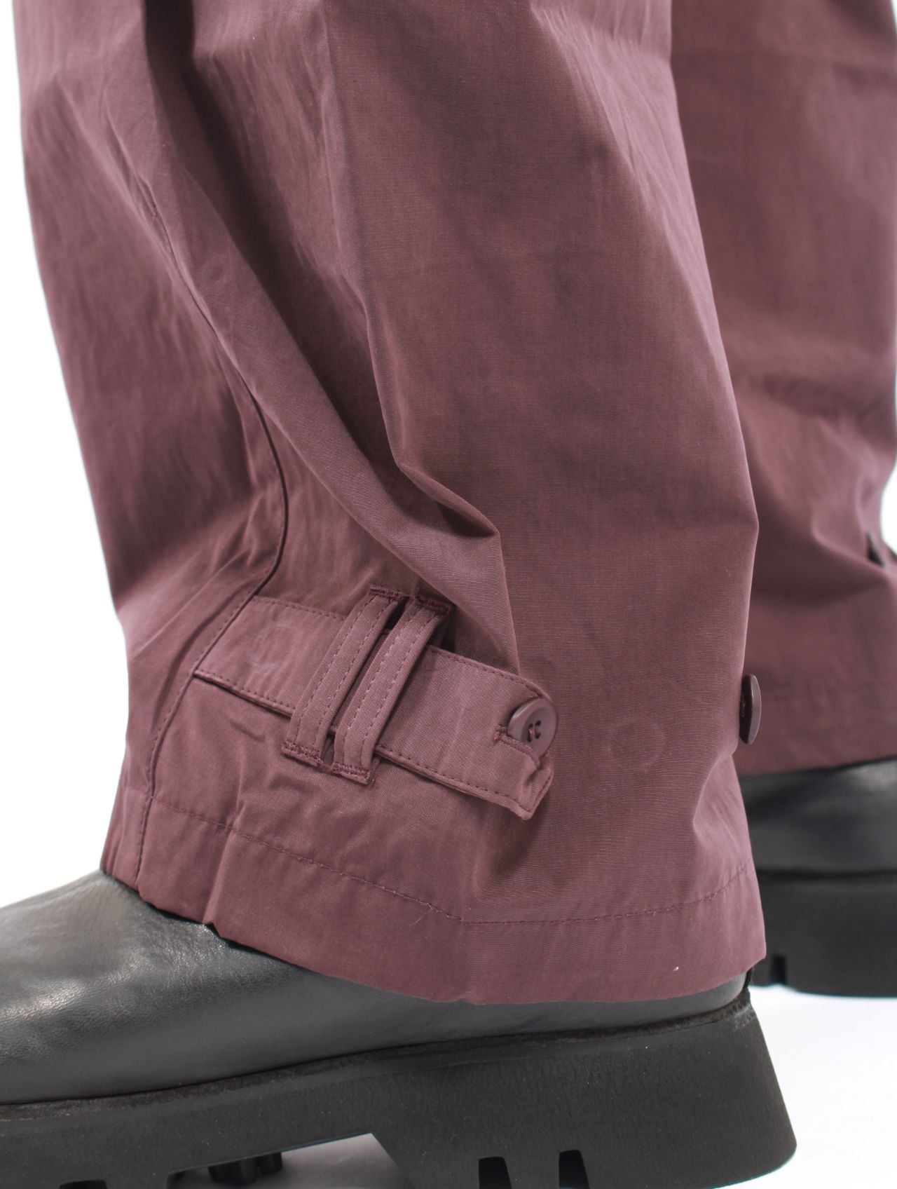 【25AW】タイ パンツ / TIE PANTS / ワイン