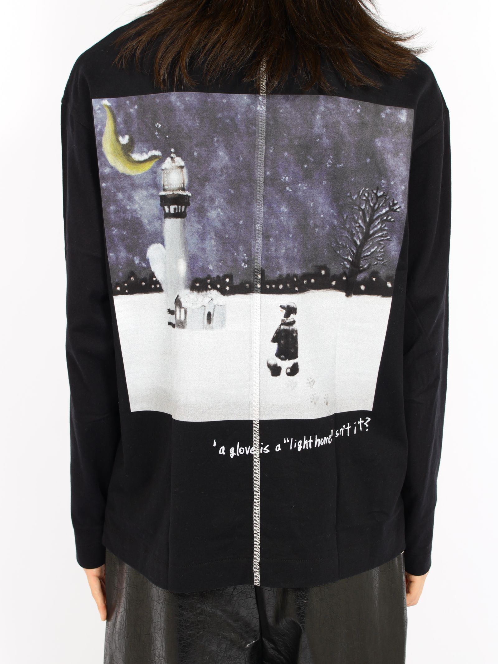 【26AW】シーズン テーマ ロングスリーブ Tシャツ / ISSUE#9(L/S TEE) / ブラック