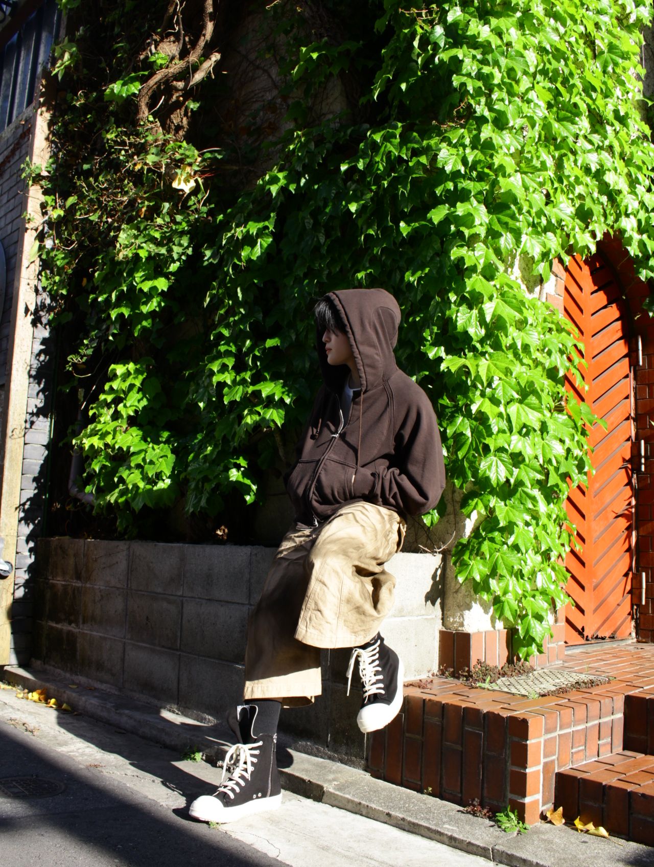 BoTT 2Y Hoodie BROWN Mサイズ パーカー ブラウン 陰陽｜Yahoo