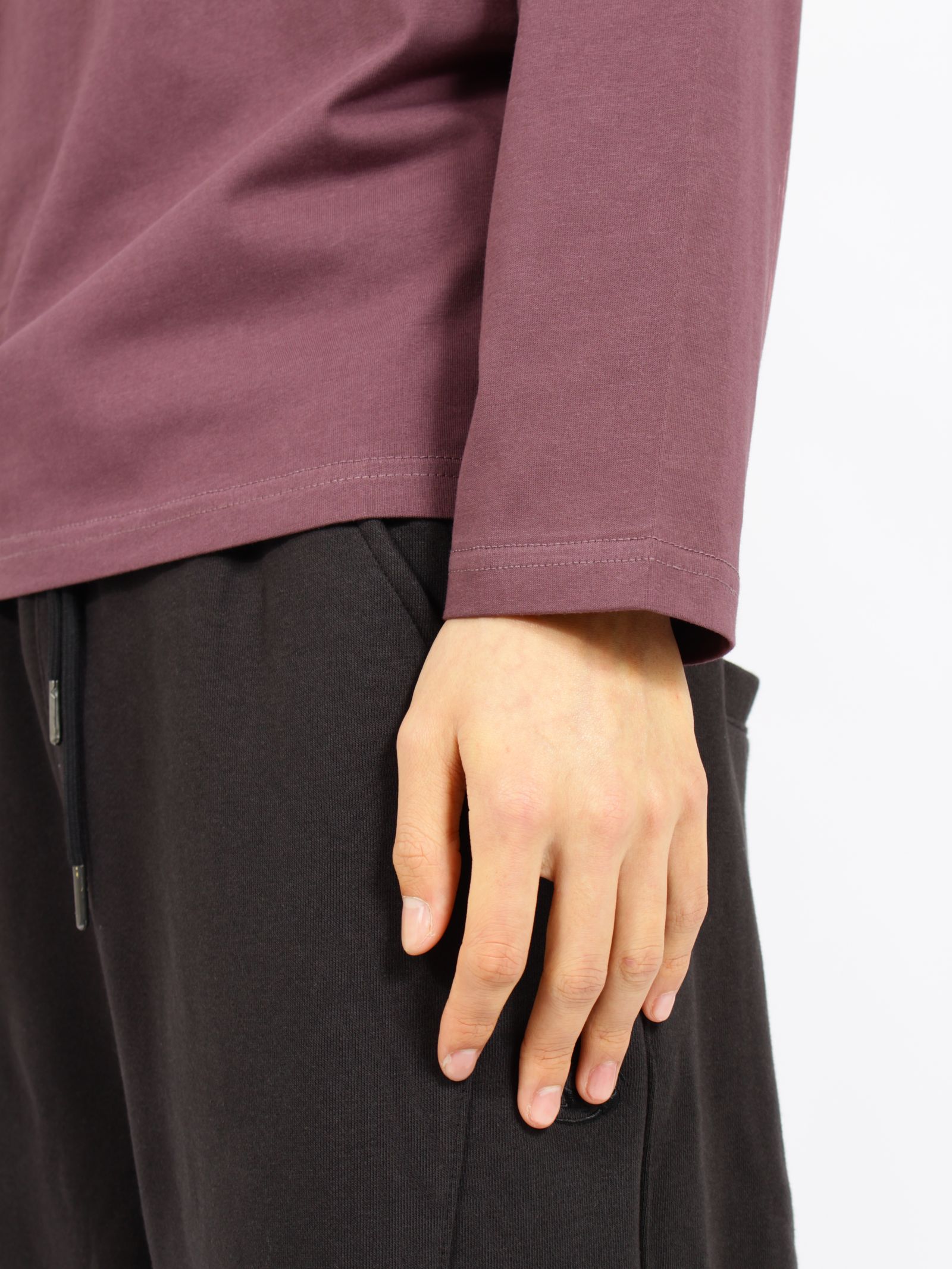 【26AW】ロゴ ロング スリーブ ロンT / LOGO LONG SLEEVE / WINE