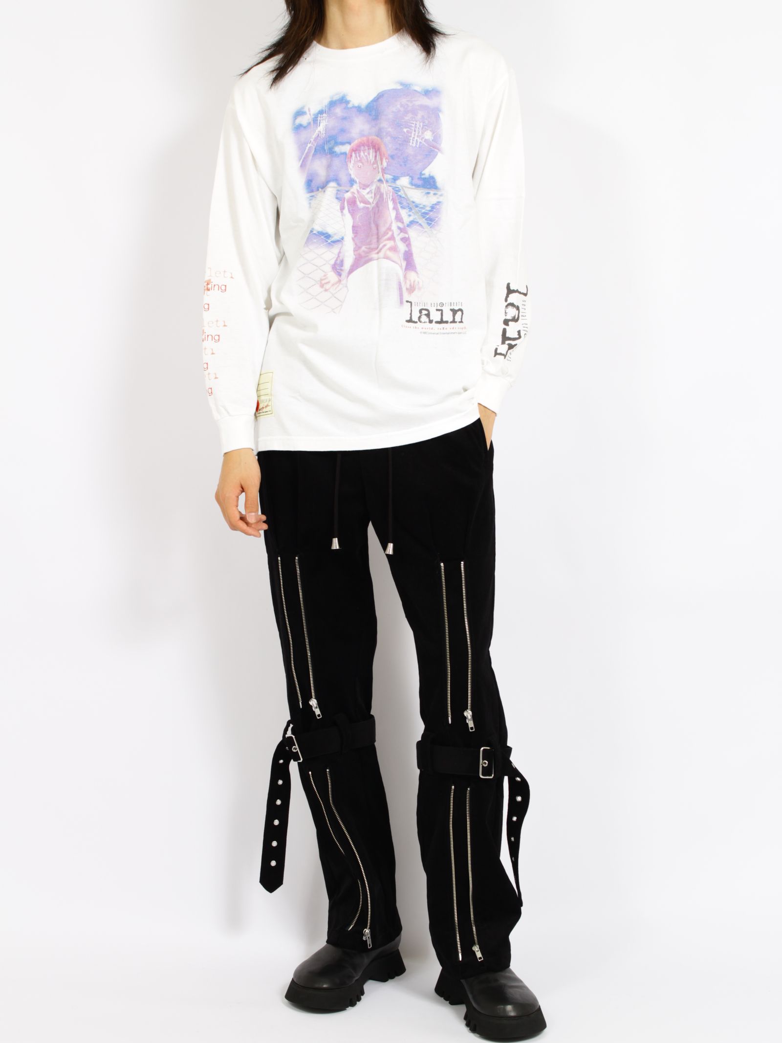 【26AW】セブ VS レイン PT-07 ロングスリーブ Tシャツ 長袖カットソー  / SEV VS LAIN PT-07 L/SL TEE / ホワイト