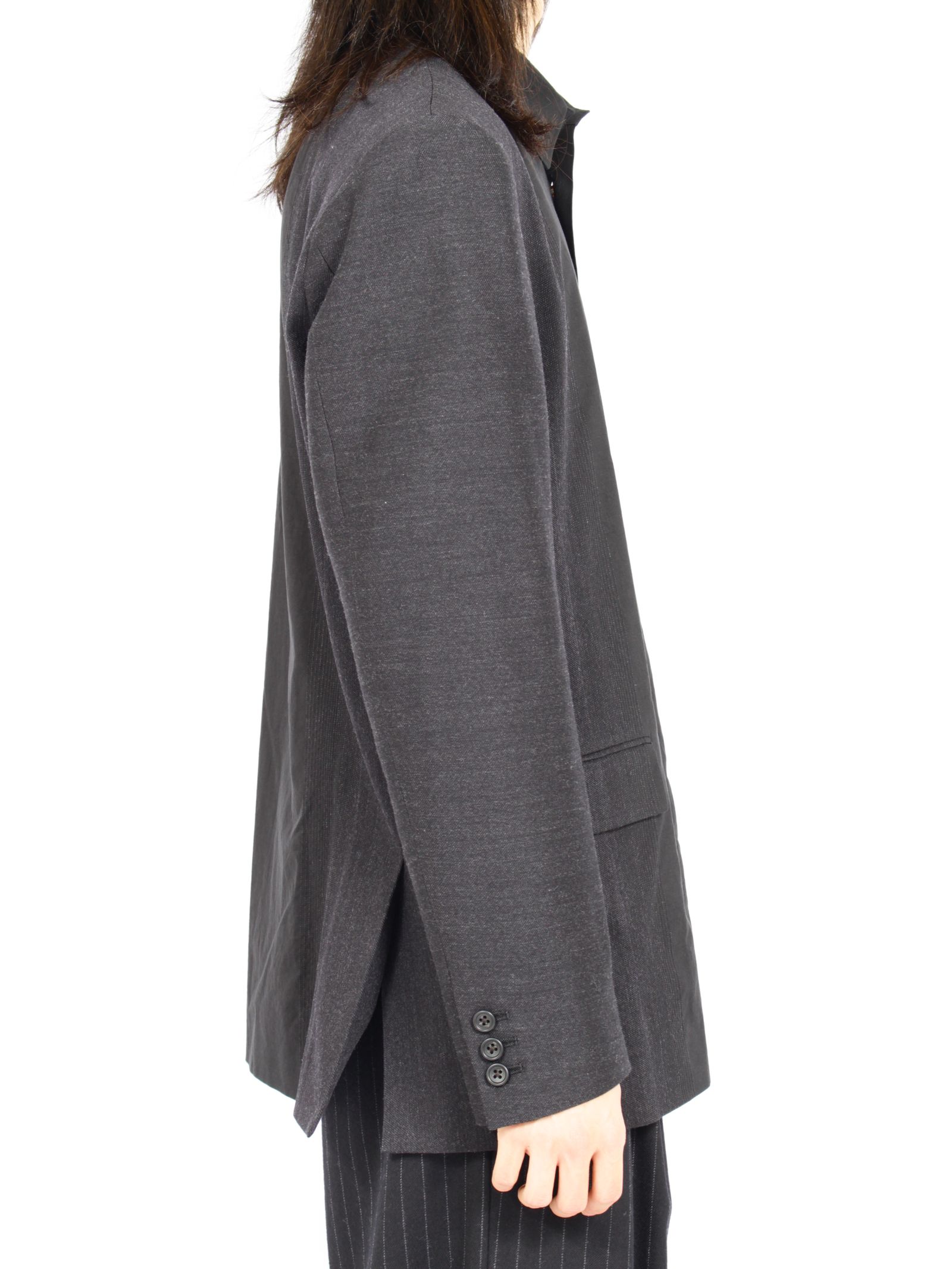 【26AW】トランジショナル シャツ ジャケット / TRANSITIONAL SHIRT JACKET / ブラック