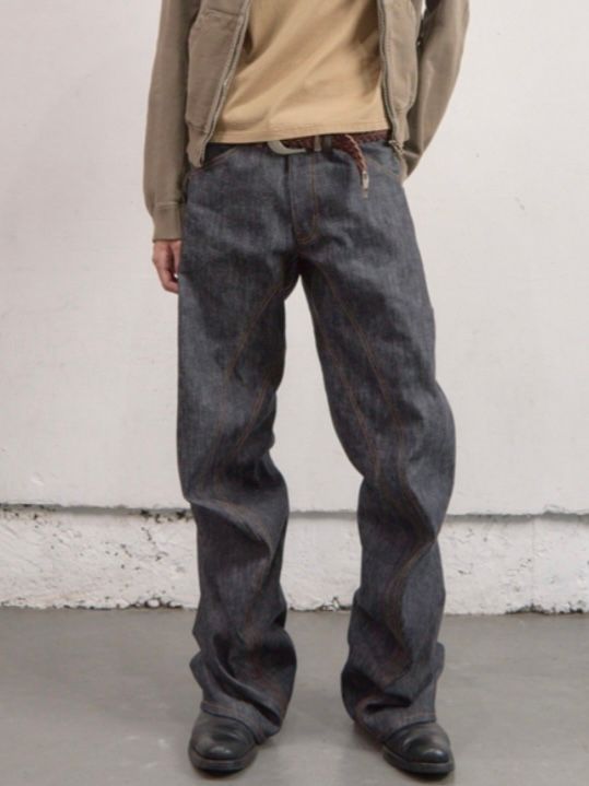 【26SS】3D ツイステッド ジーンズ / 3D TWISTED JEANS 3.0 / RAW INDIGO (ロー インディゴ)