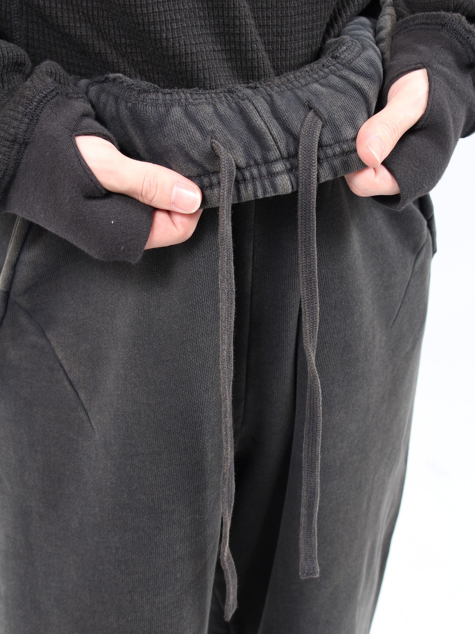 フル スウェット パンツ / FULL SWEATPANT / WASHED BK(ウォッシュブラック)