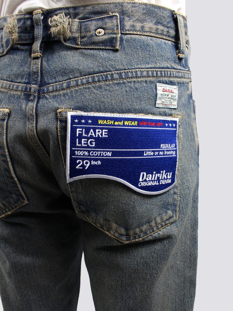 DAIRIKU - 【23AW】フレア デニム パンツ / 