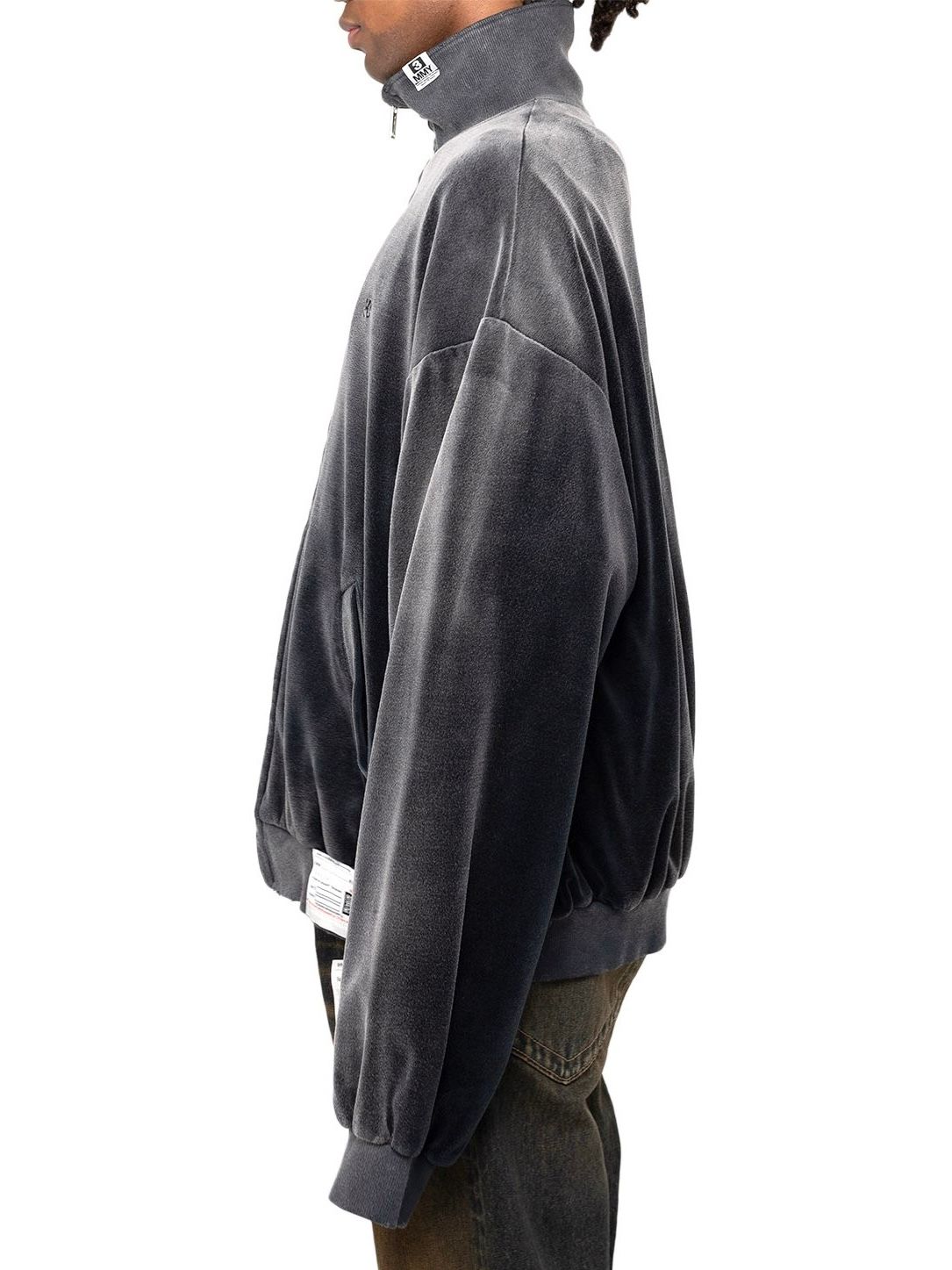 【24AW】サンフェーデッド ベロア ジャケット / SUN FADED VELOUR JKT / ブラック