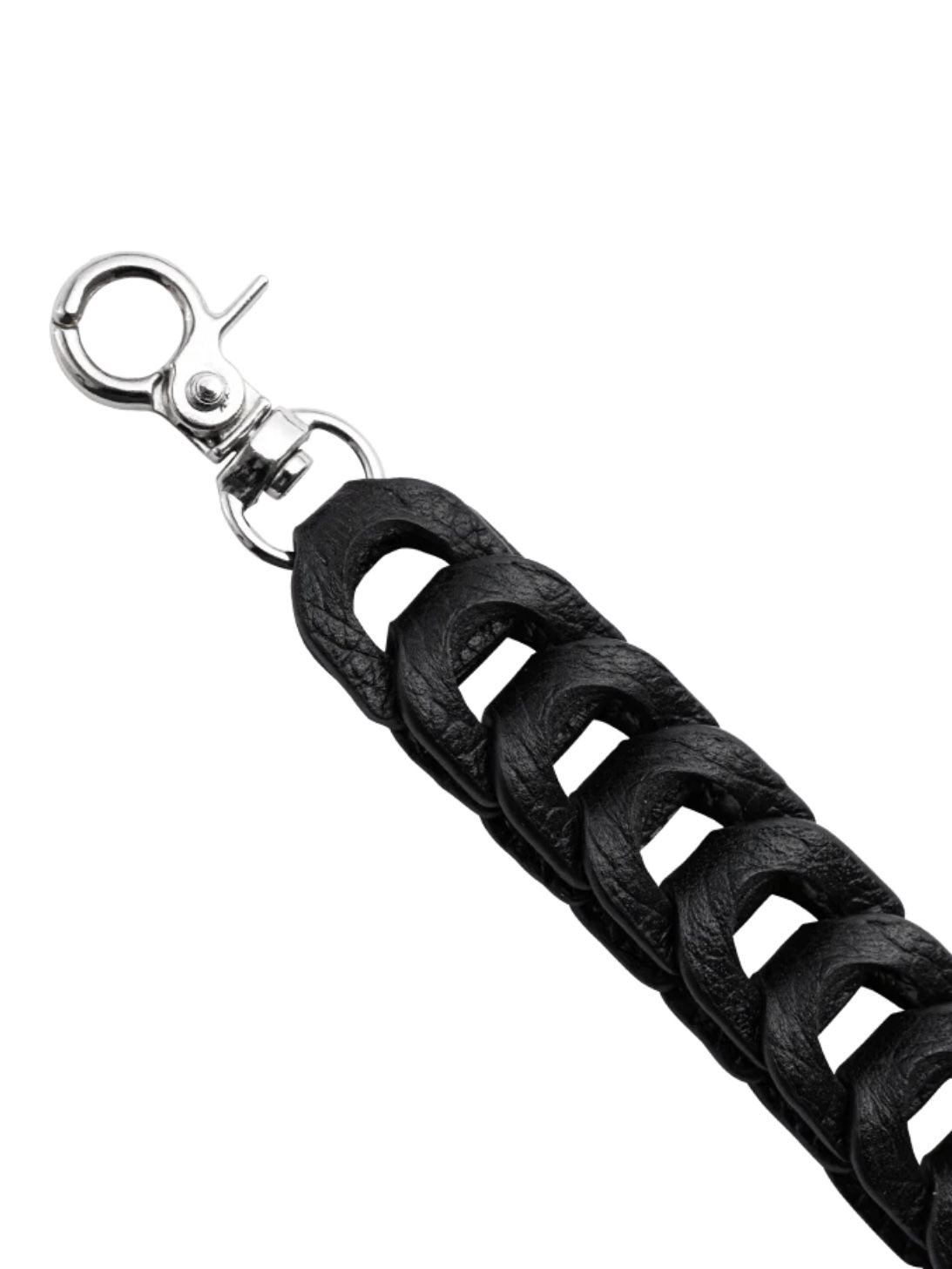 レザーチェーン ハンド ストラップ / HAND STRAP RECTANGLE / エトープ