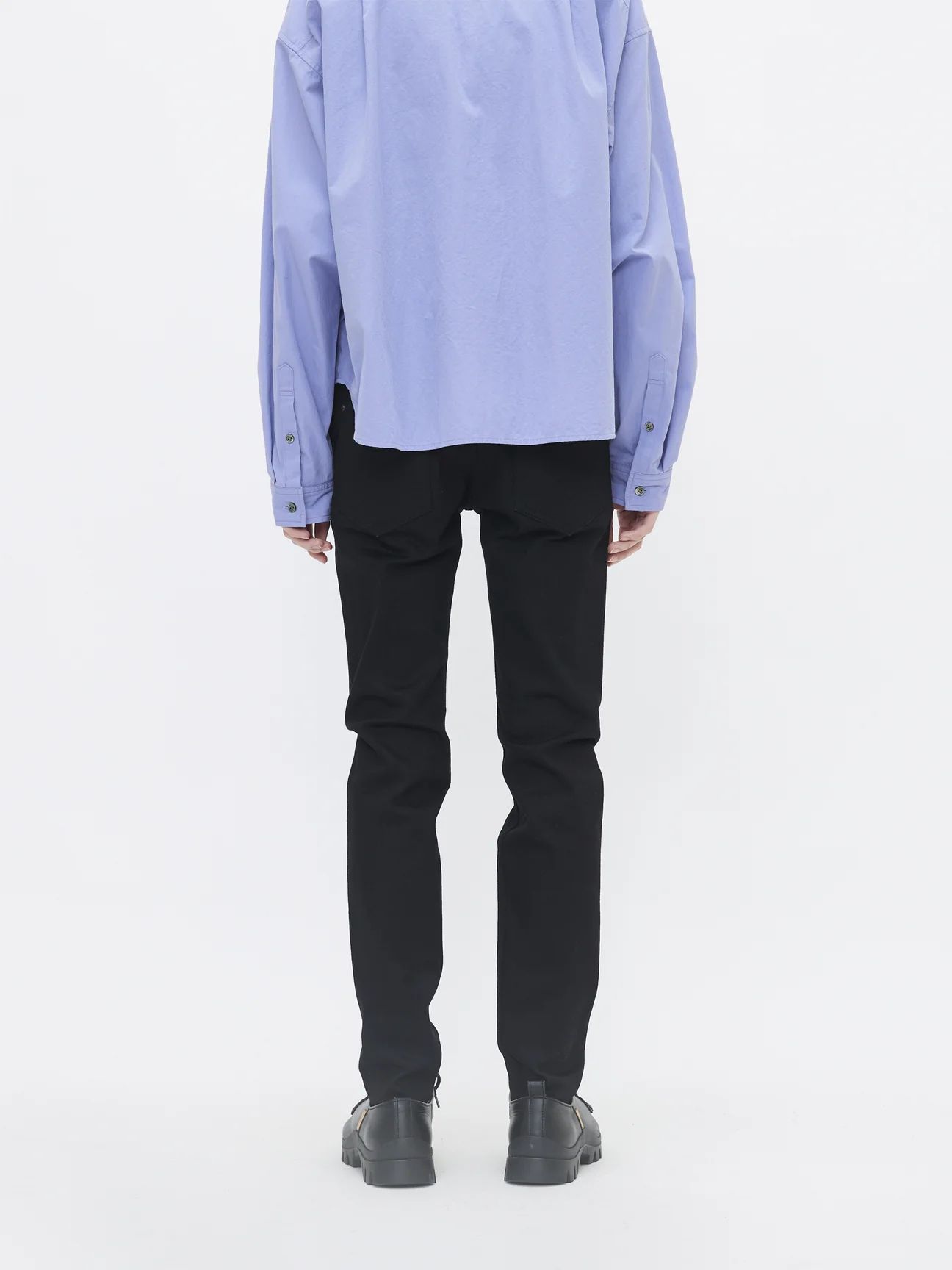 【24AW】スキニー デニム パンツ / SKINNY DENIM PANTS / ブラック